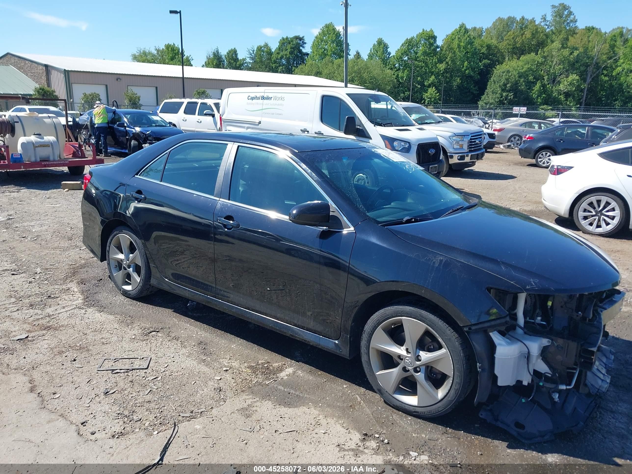 2012 Toyota Camry Se Limited Edition Black vin: 4T1BF1FK4CU153544