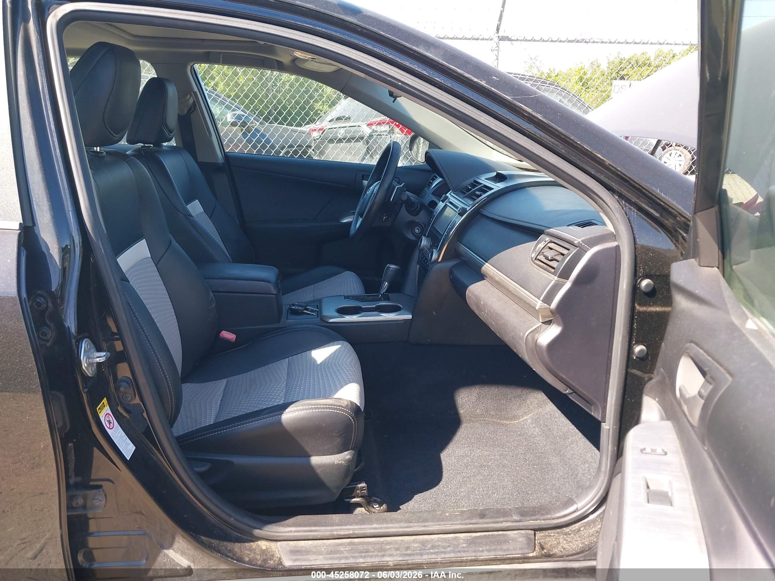 2012 Toyota Camry Se Limited Edition Black vin: 4T1BF1FK4CU153544