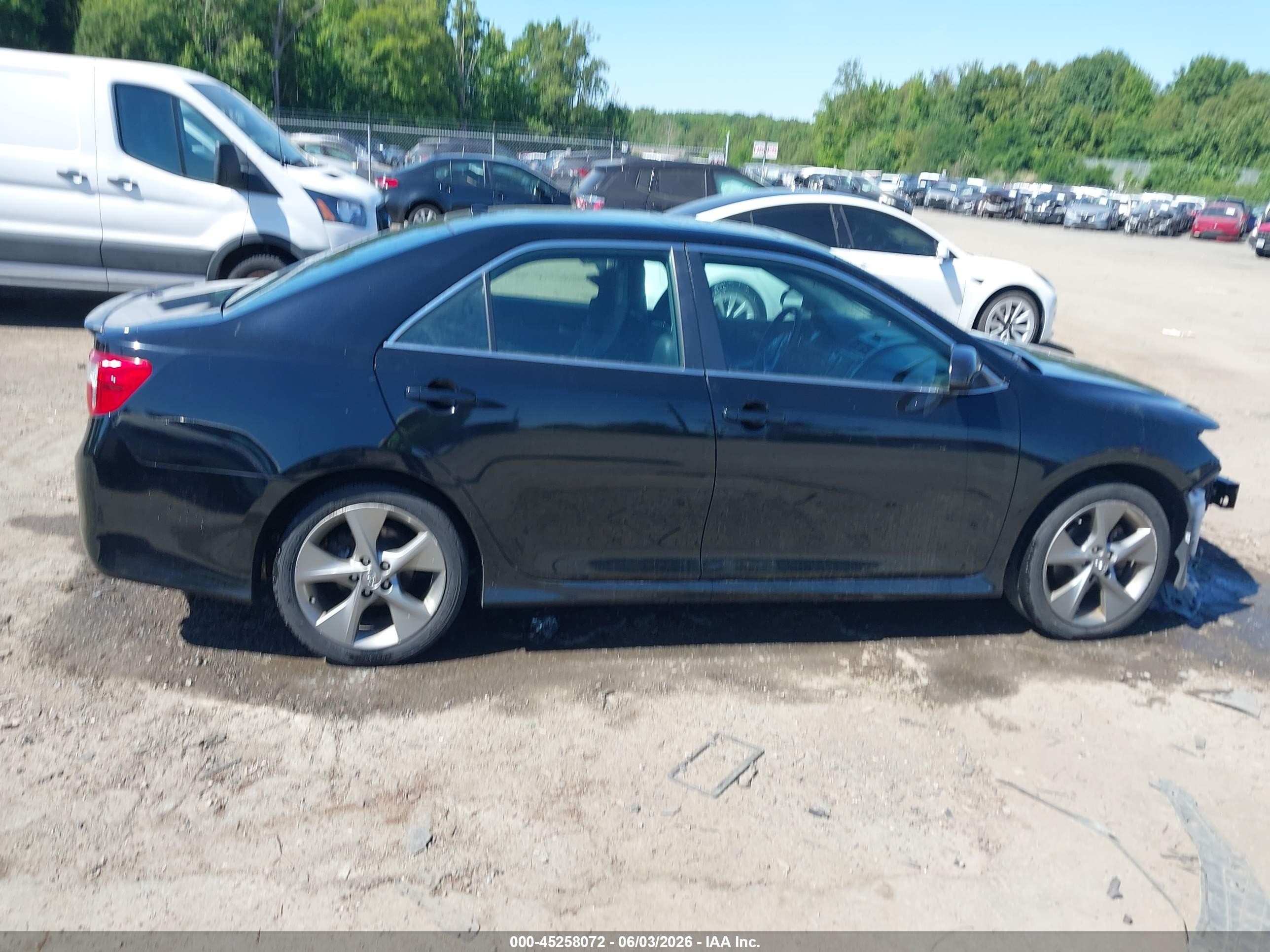 2012 Toyota Camry Se Limited Edition Black vin: 4T1BF1FK4CU153544