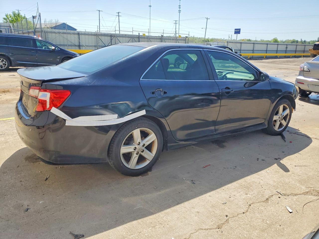 2012 Toyota Camry Se Black vin: 4T1BF1FK4CU153785
