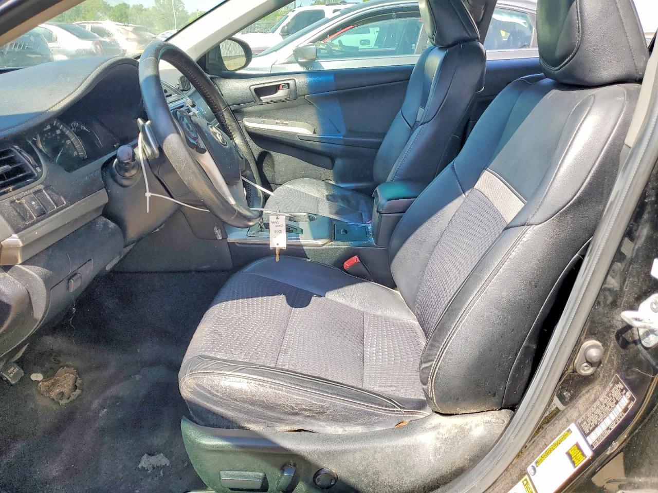 2012 Toyota Camry Se Black vin: 4T1BF1FK4CU153785