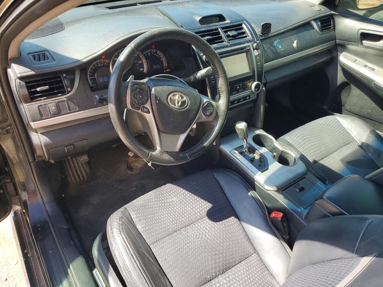 2012 Toyota Camry Se Black vin: 4T1BF1FK4CU153785