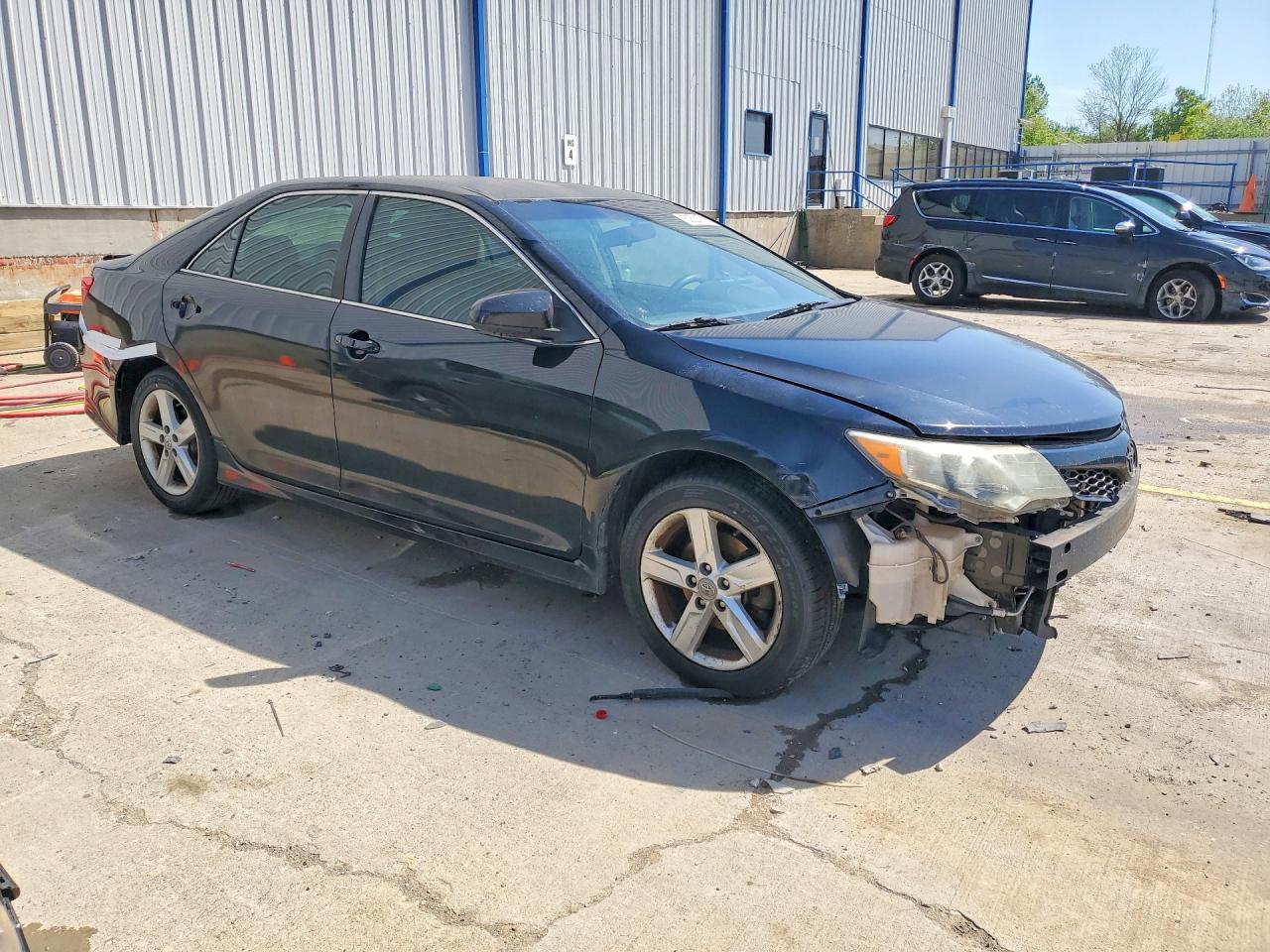 2012 Toyota Camry Se Black vin: 4T1BF1FK4CU153785