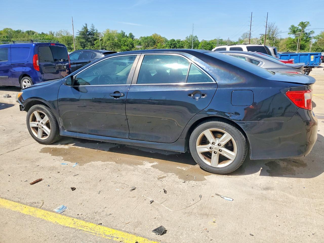 2012 Toyota Camry Se Black vin: 4T1BF1FK4CU153785