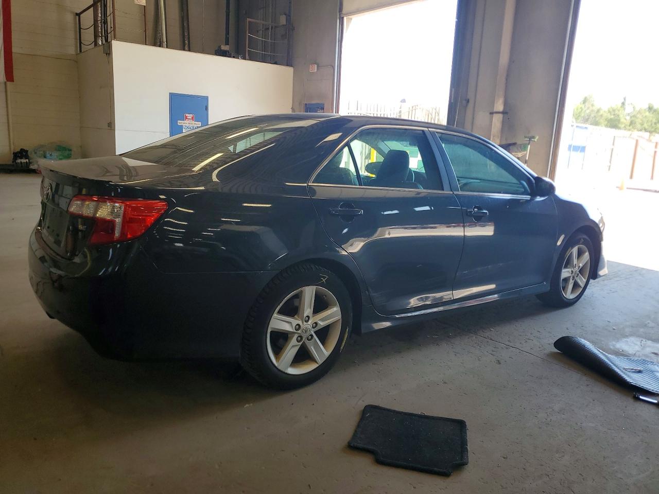 2012 Toyota Camry Se Black vin: 4T1BF1FK4CU154838