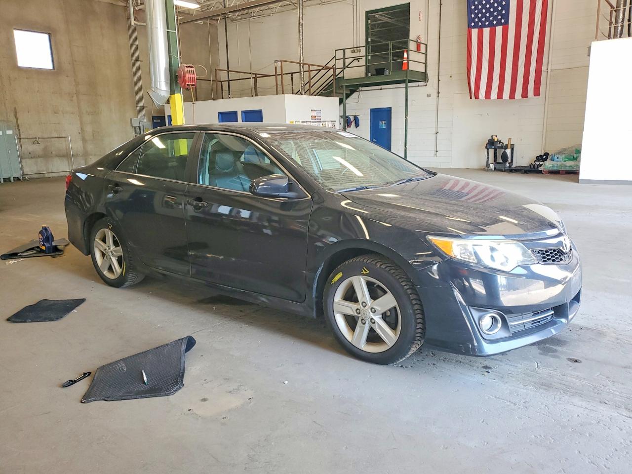 2012 Toyota Camry Se Black vin: 4T1BF1FK4CU154838