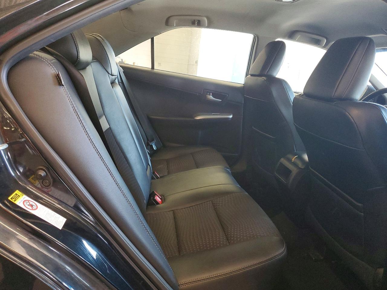 2012 Toyota Camry Se Black vin: 4T1BF1FK4CU154838