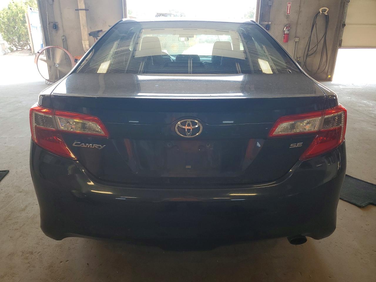 2012 Toyota Camry Se Black vin: 4T1BF1FK4CU154838