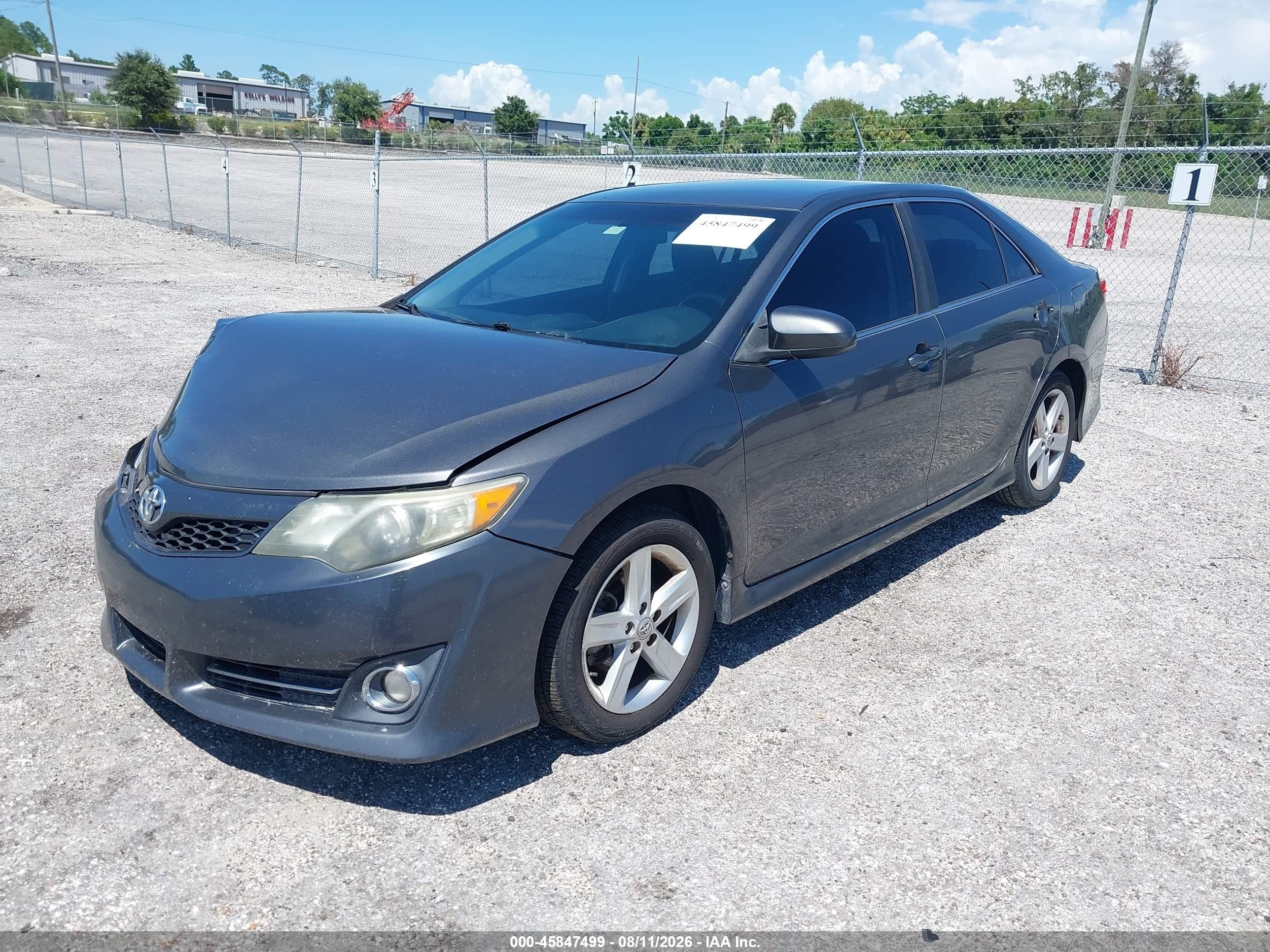 2012 Toyota Camry Se Gray vin: 4T1BF1FK4CU159408