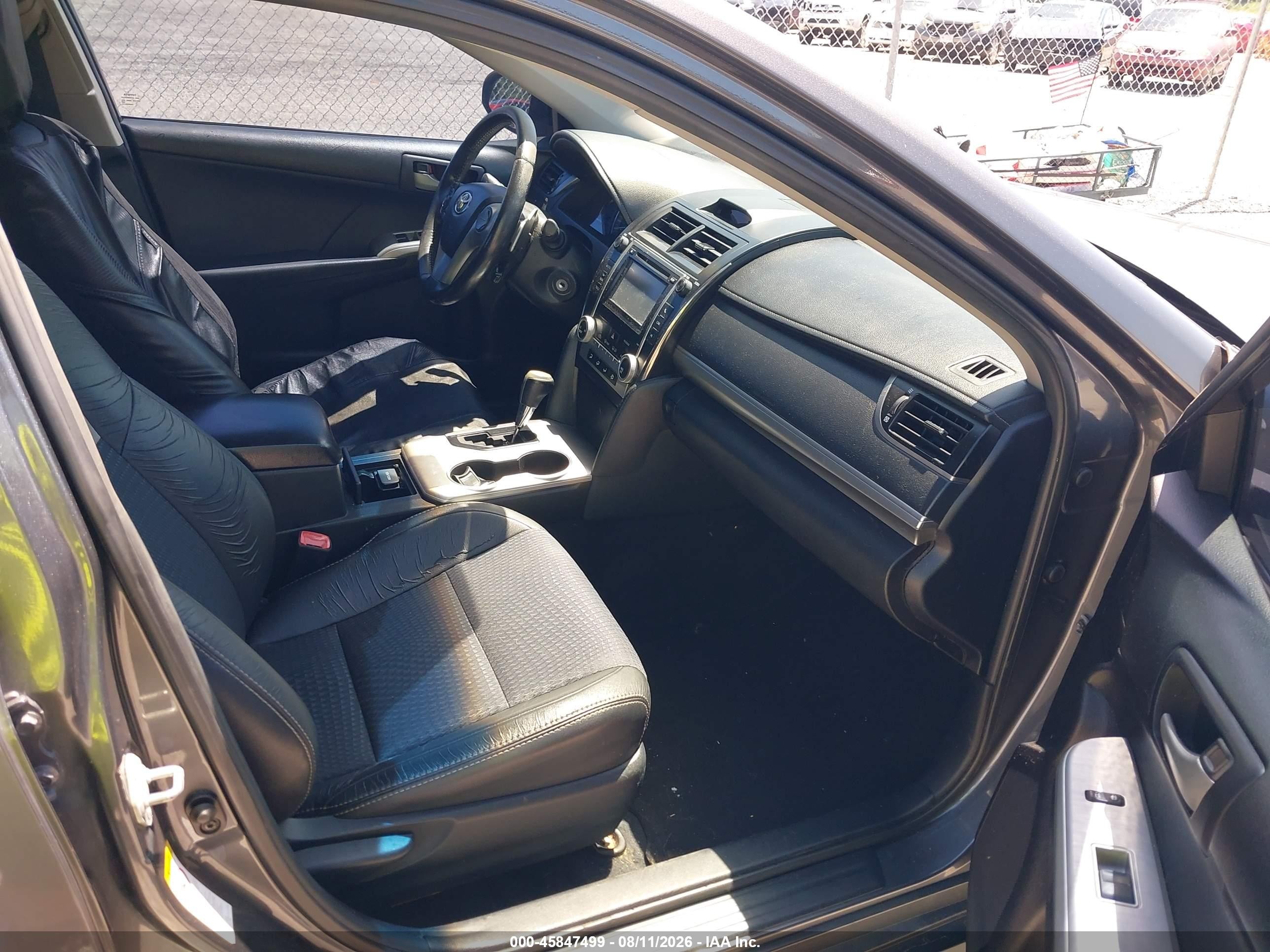 2012 Toyota Camry Se Gray vin: 4T1BF1FK4CU159408