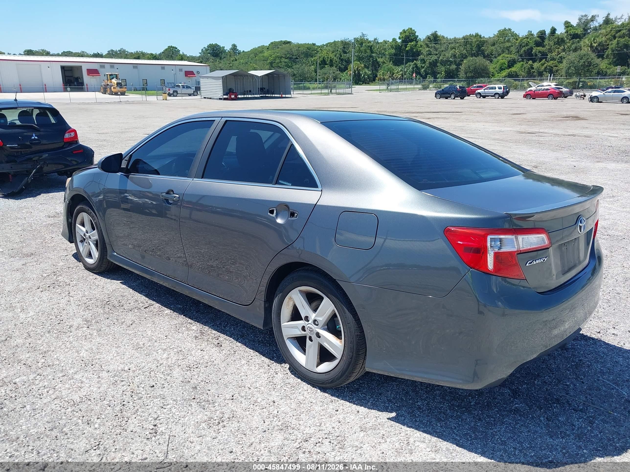2012 Toyota Camry Se Gray vin: 4T1BF1FK4CU159408