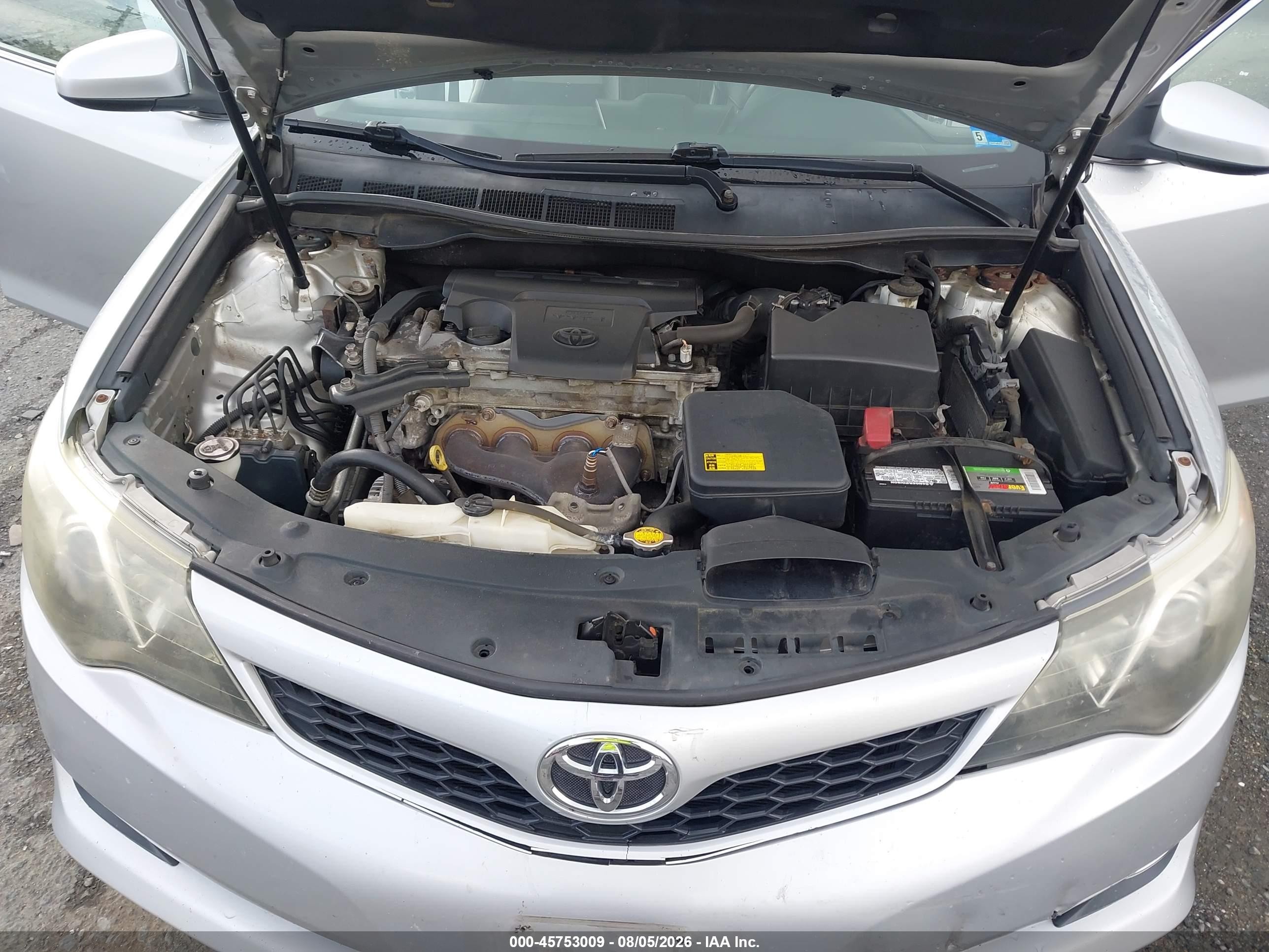 2012 Toyota Camry Se Серый vin: 4T1BF1FK4CU161417