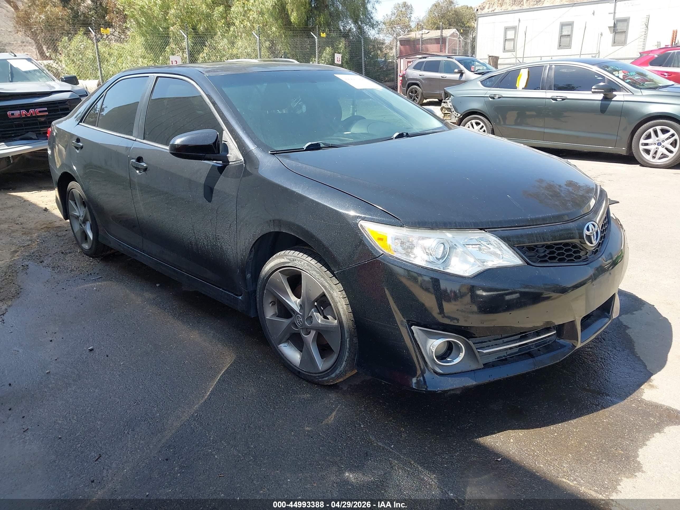 2012 Toyota Camry Se Limited Edition Black vin: 4T1BF1FK4CU166407
