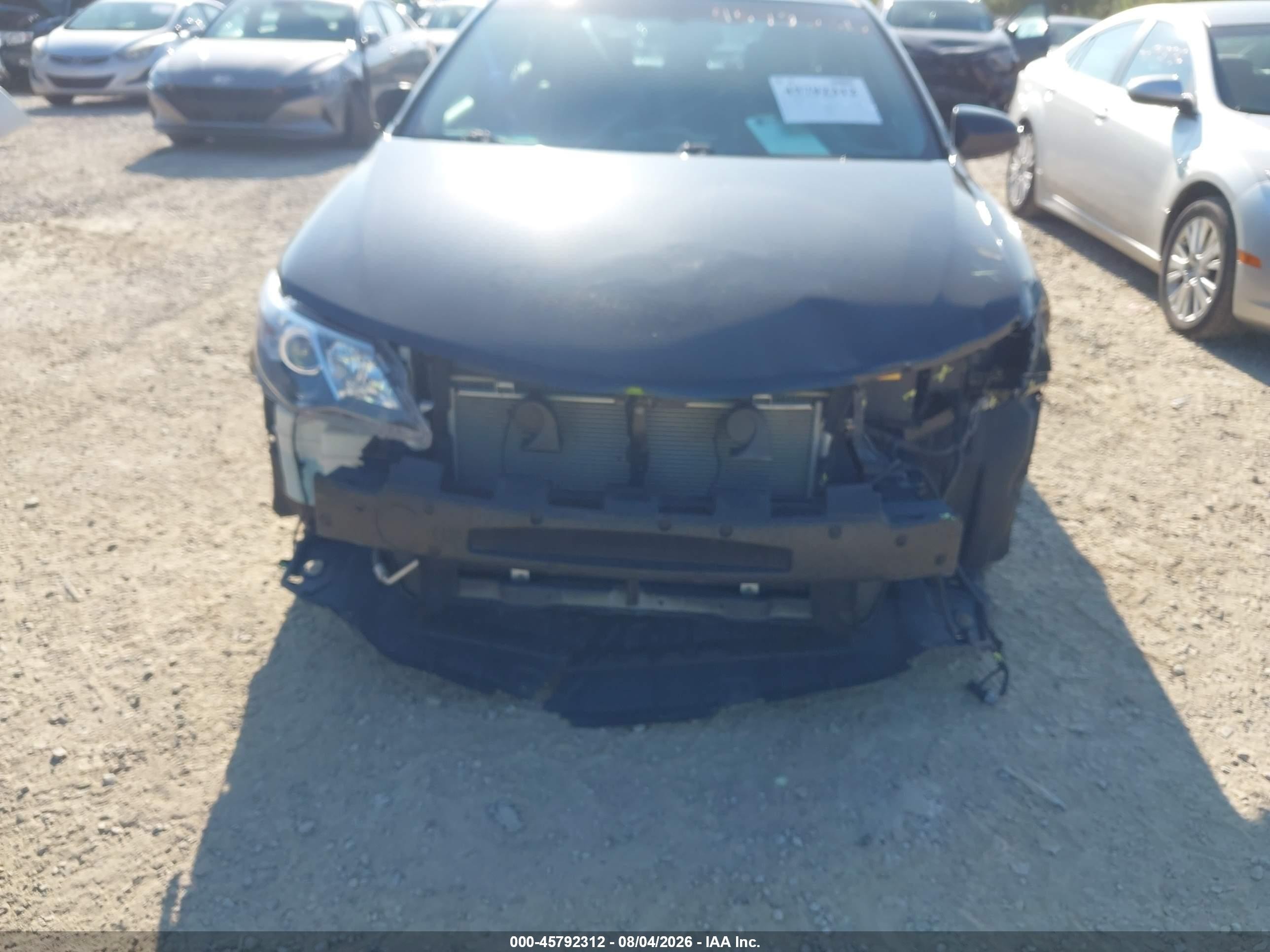 2012 Toyota Camry Se Black vin: 4T1BF1FK4CU166701