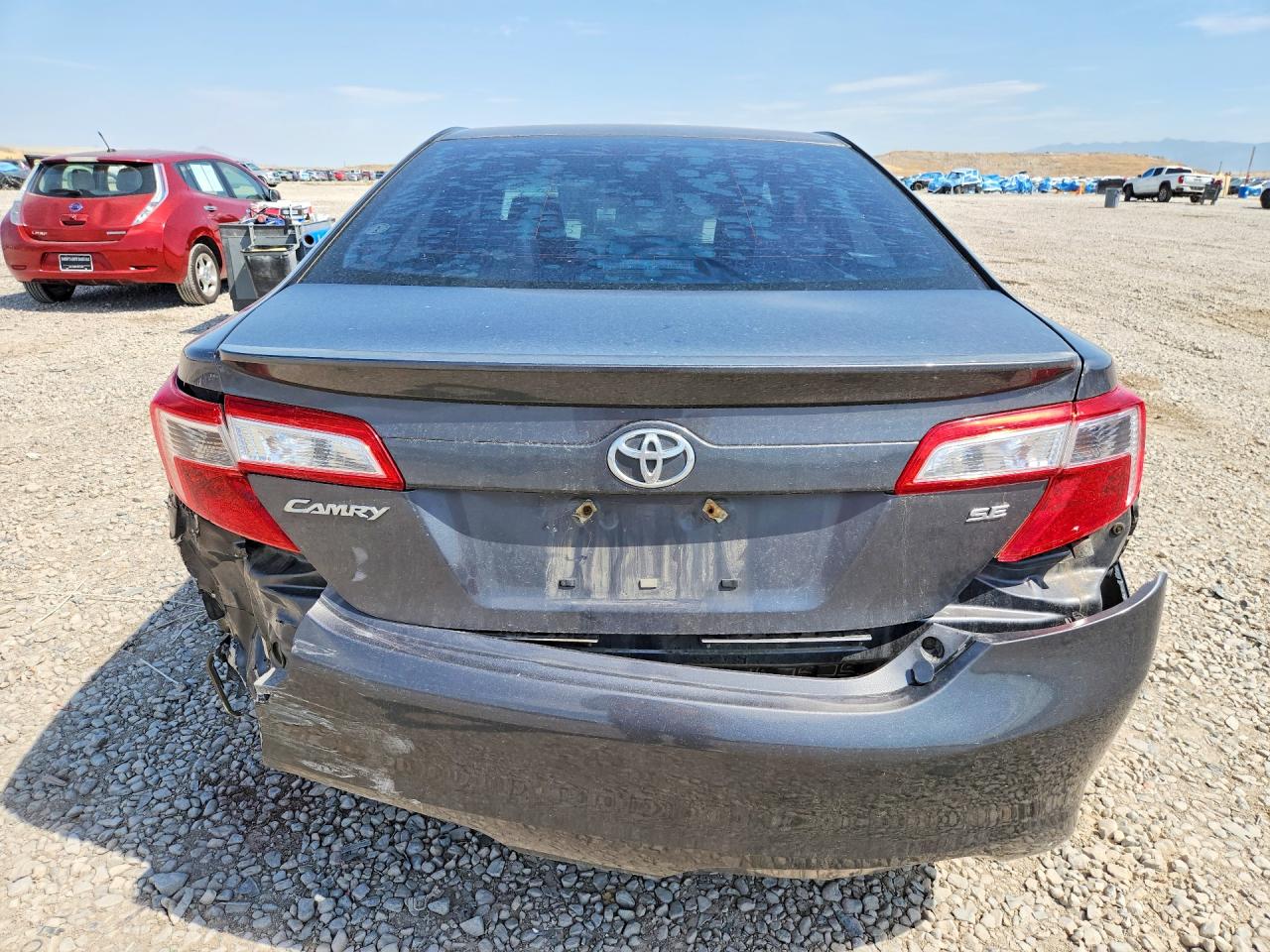 2012 Toyota Camry Se Gray vin: 4T1BF1FK4CU168190