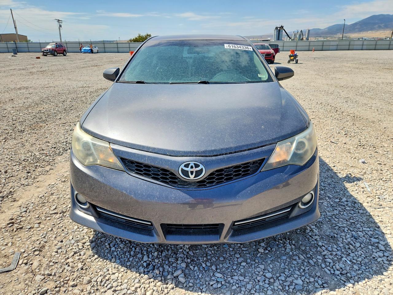 2012 Toyota Camry Se Gray vin: 4T1BF1FK4CU168190