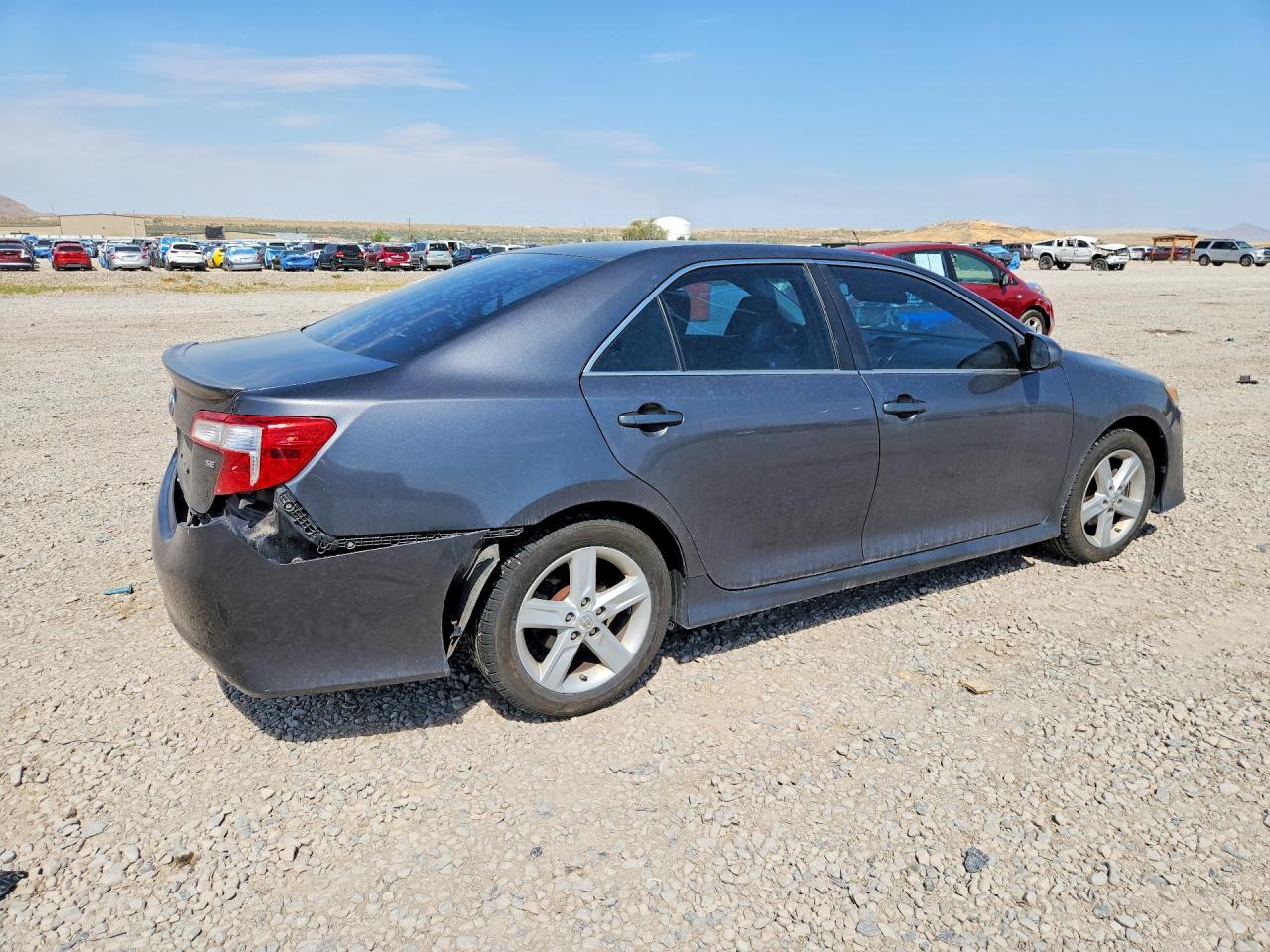 2012 Toyota Camry Se Gray vin: 4T1BF1FK4CU168190