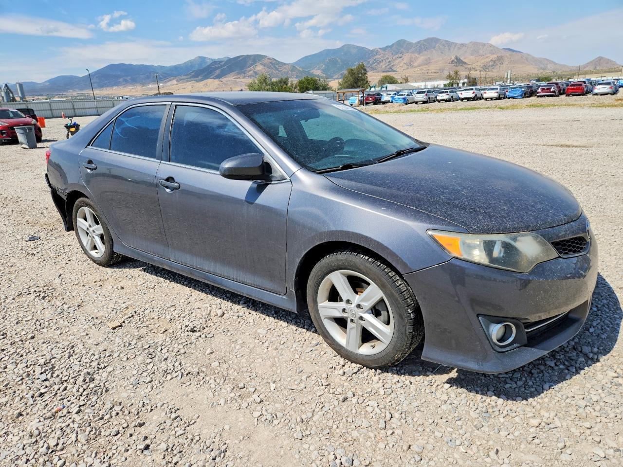 2012 Toyota Camry Se Gray vin: 4T1BF1FK4CU168190