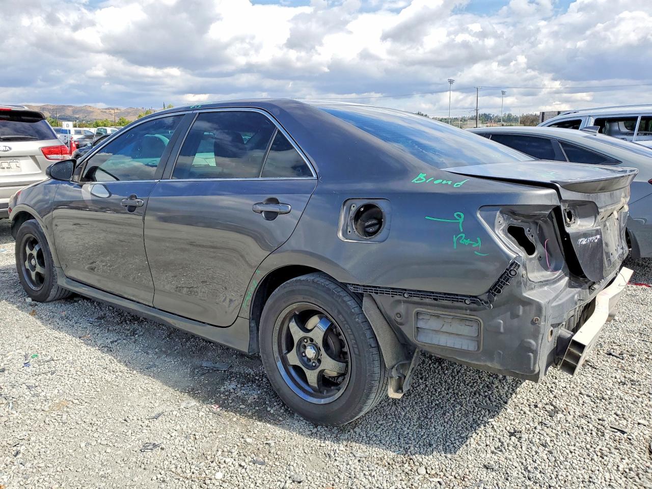 2012 Toyota Camry Se Charcoal vin: 4T1BF1FK4CU169047