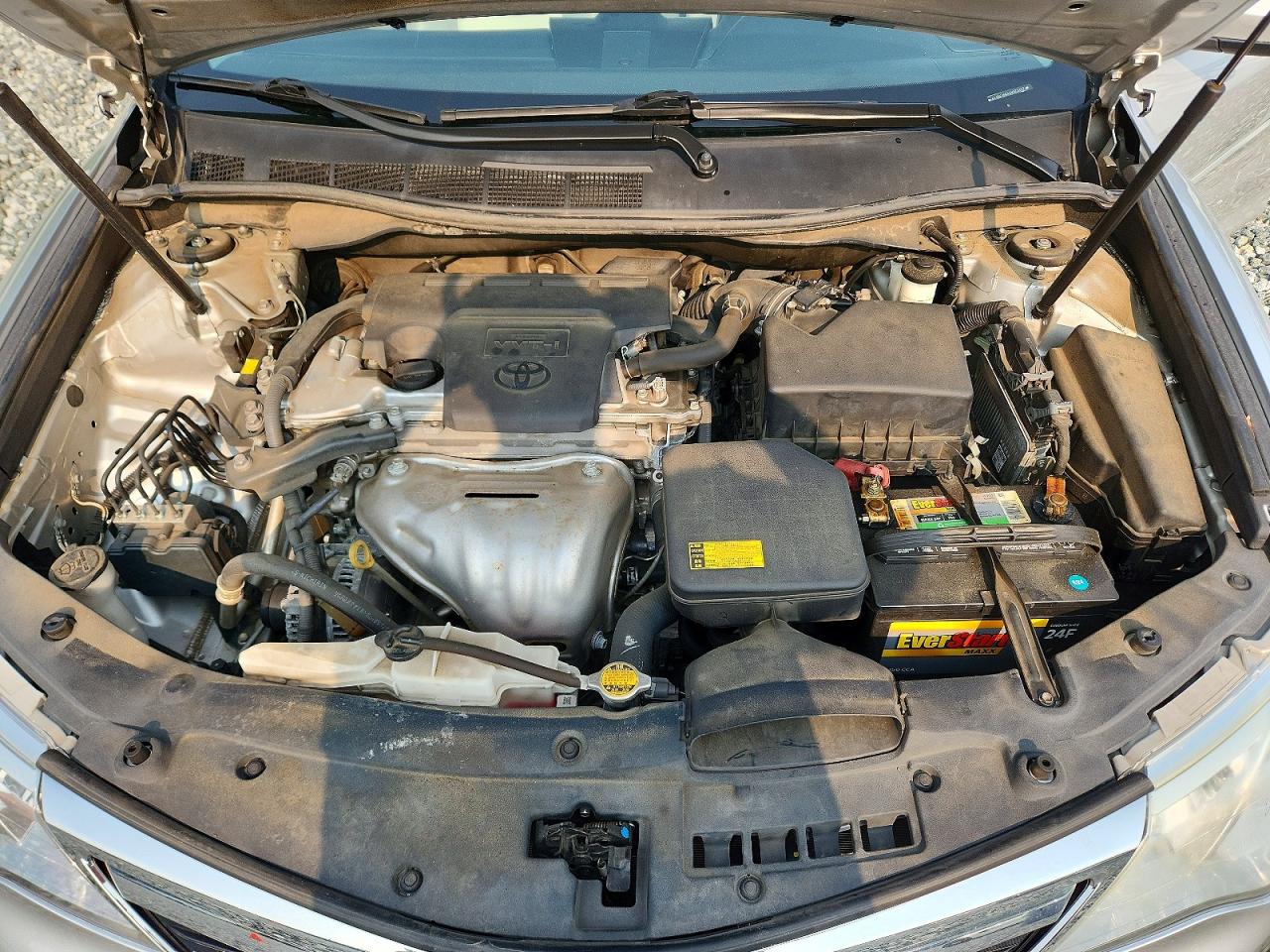 2012 Toyota Camry Xle Silver vin: 4T1BF1FK4CU173437