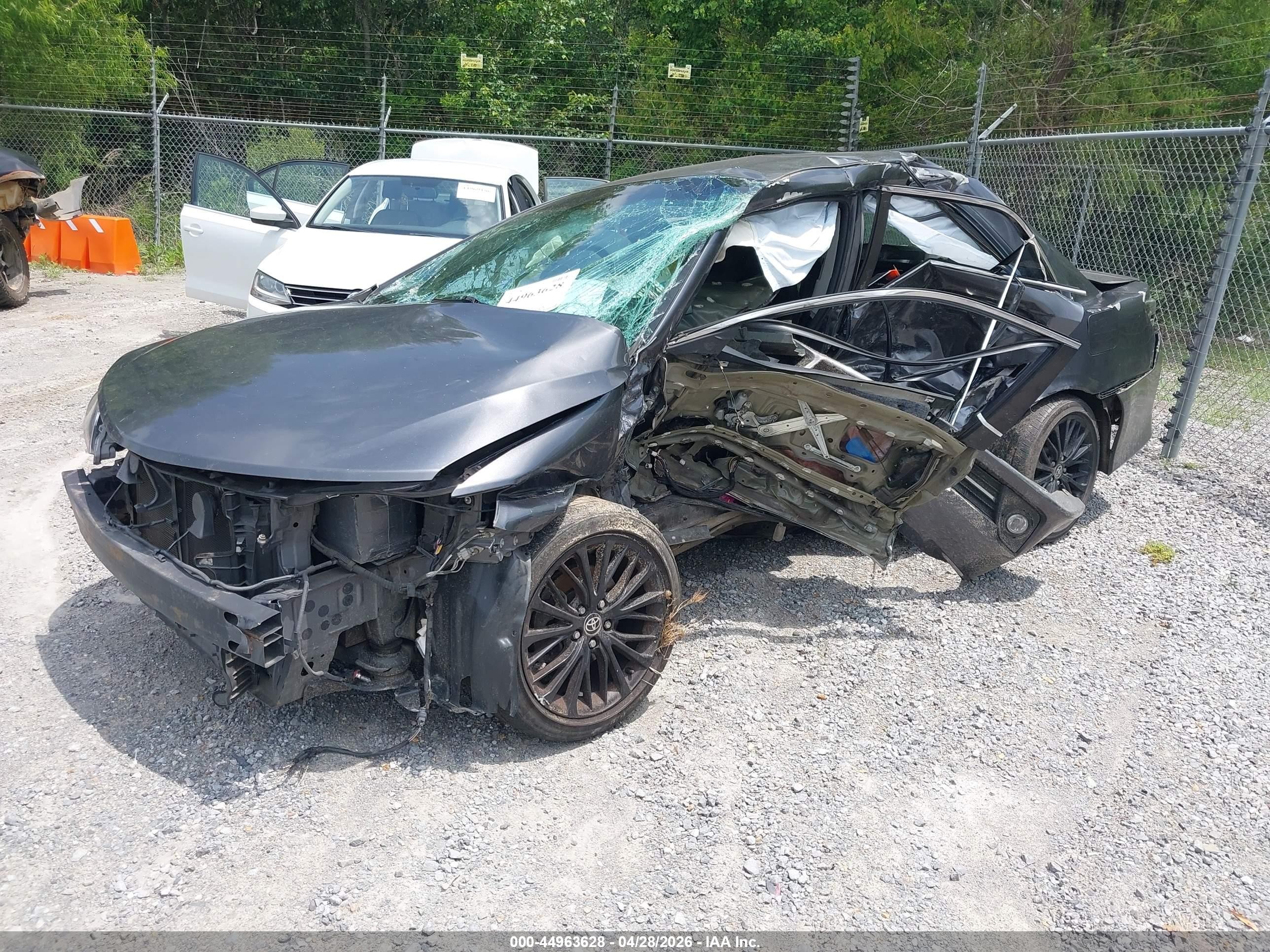 2012 Toyota Camry Se Серый vin: 4T1BF1FK4CU175415