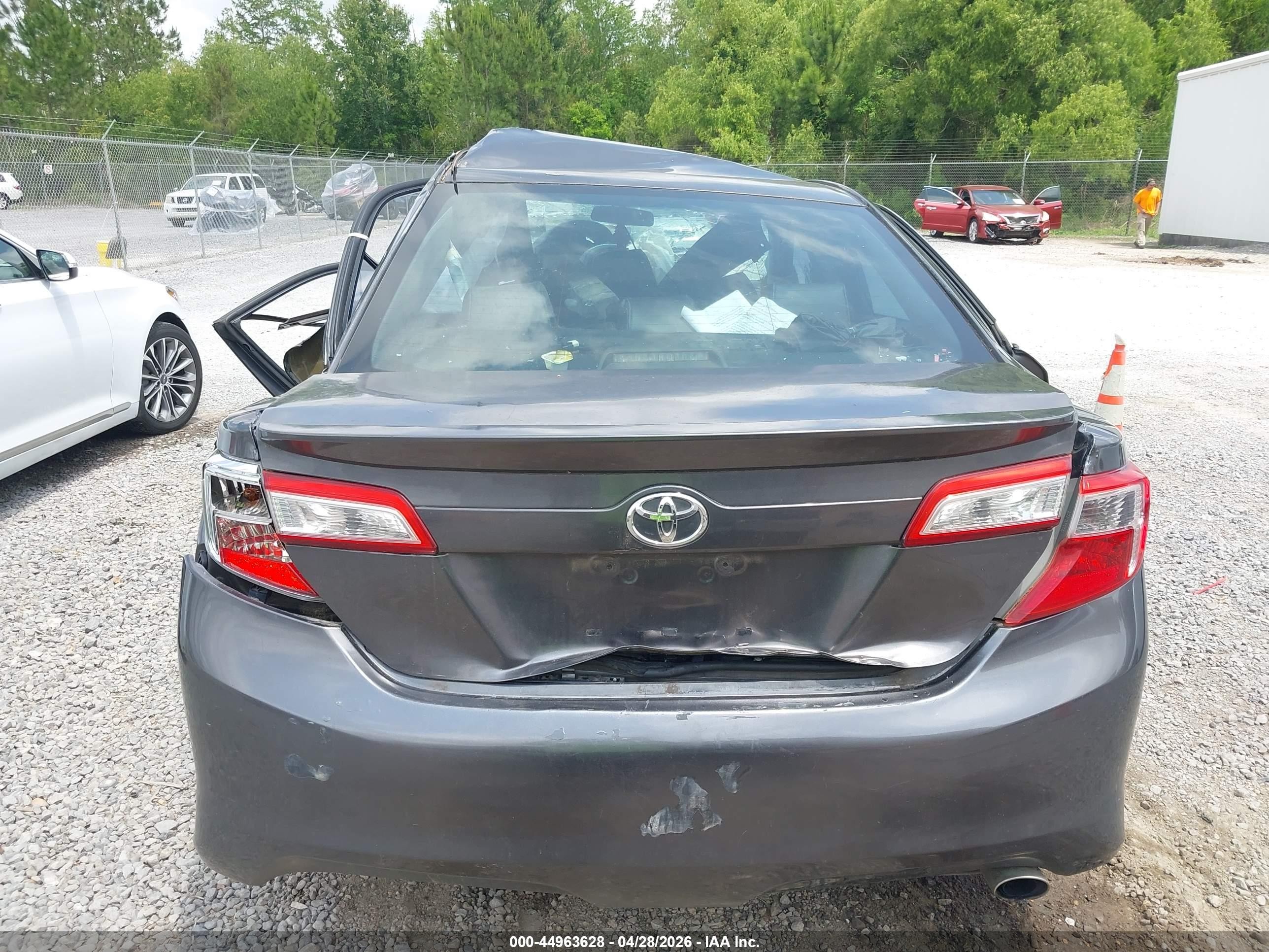 2012 Toyota Camry Se Серый vin: 4T1BF1FK4CU175415