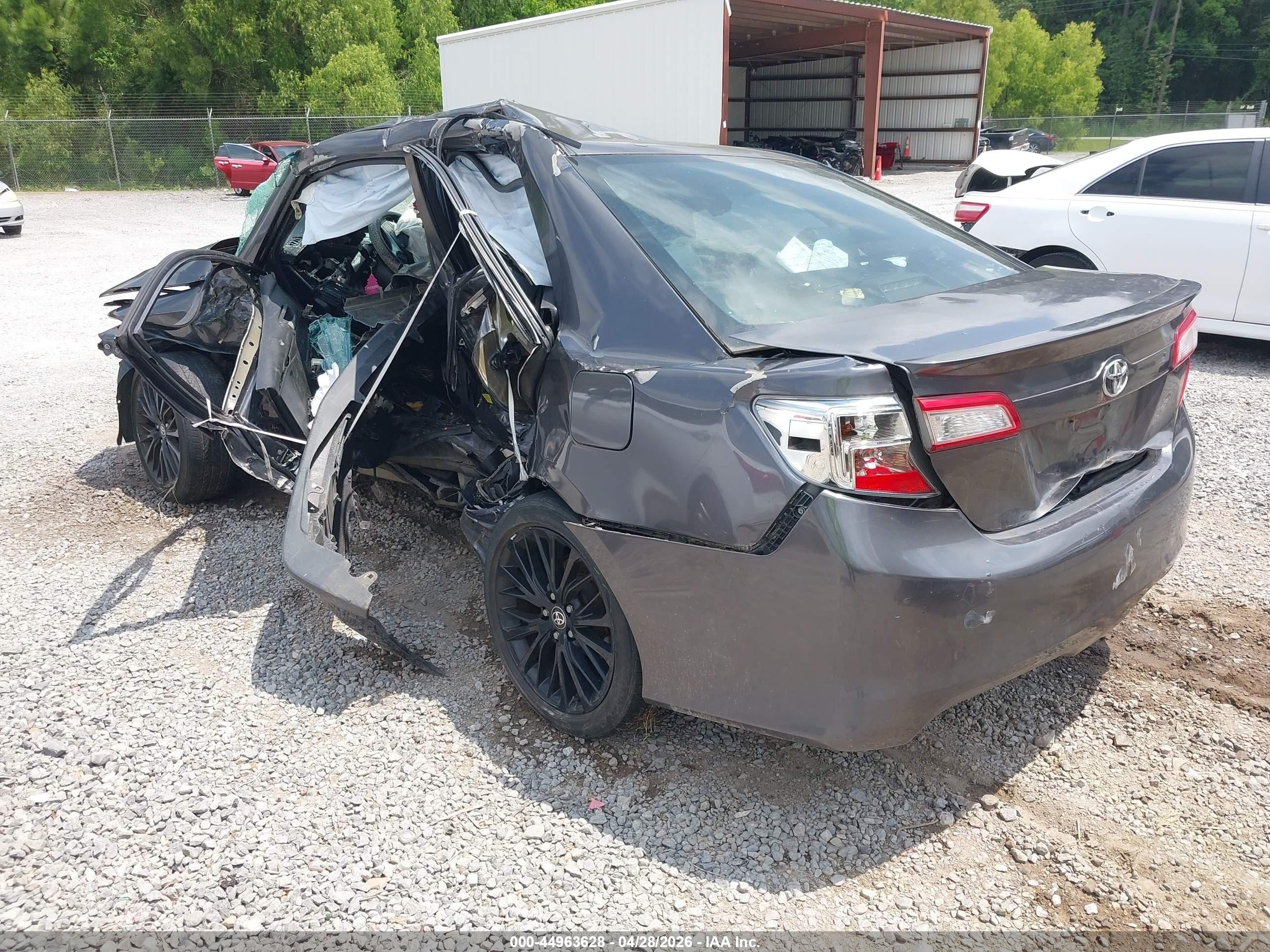 2012 Toyota Camry Se Серый vin: 4T1BF1FK4CU175415
