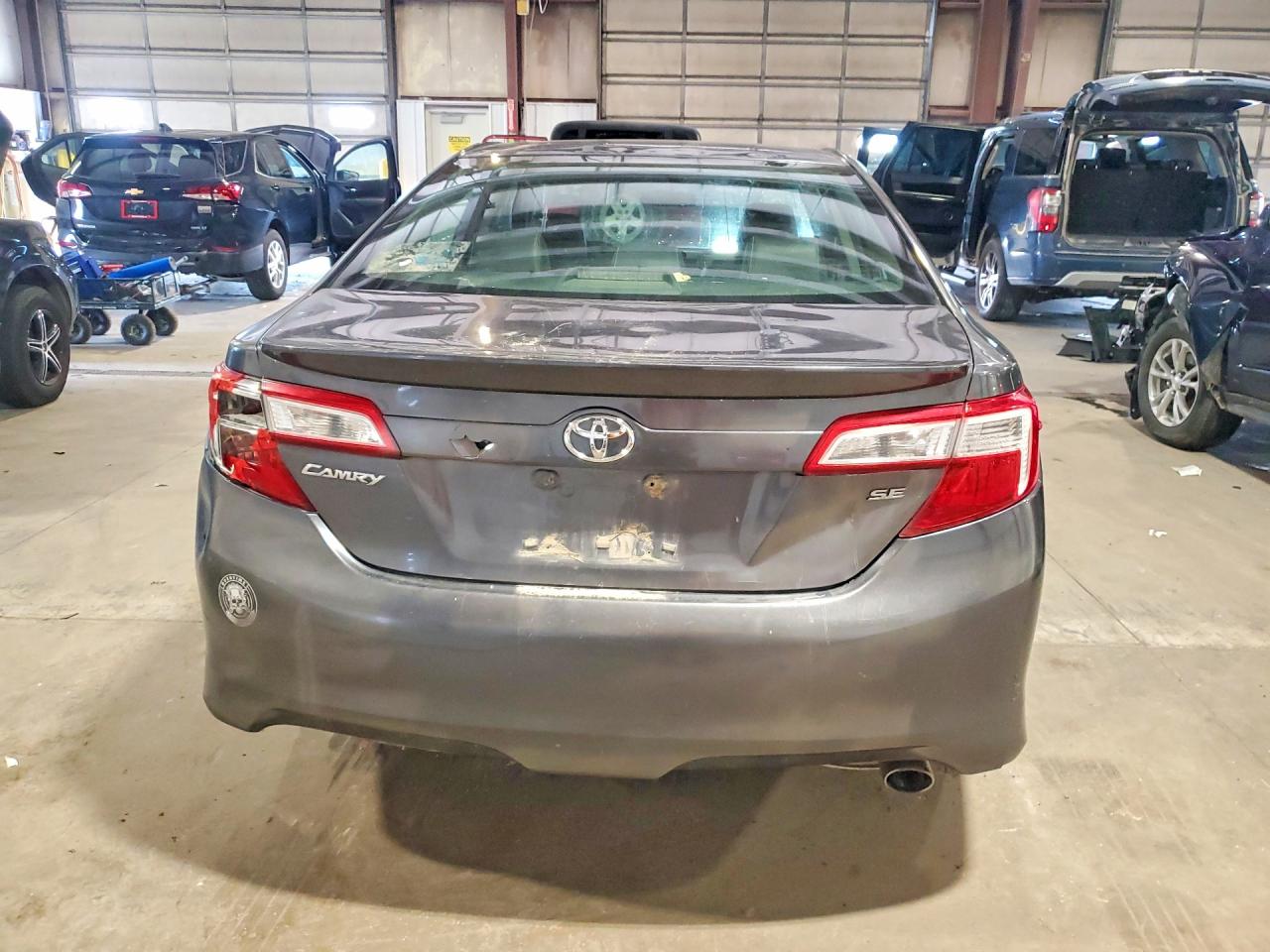 2012 Toyota Camry Se Gray vin: 4T1BF1FK4CU180310