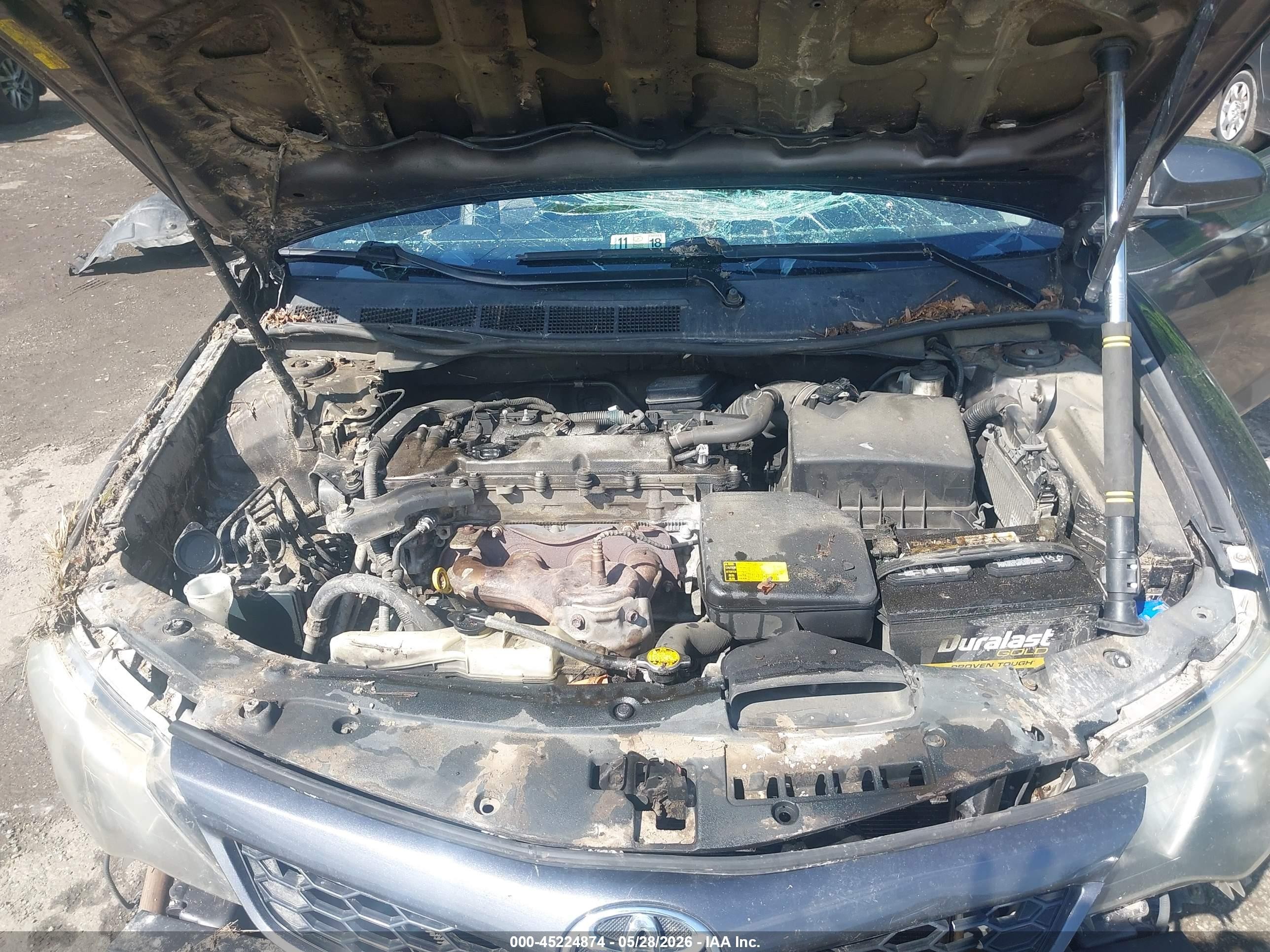 2012 Toyota Camry Se Gray vin: 4T1BF1FK4CU183627