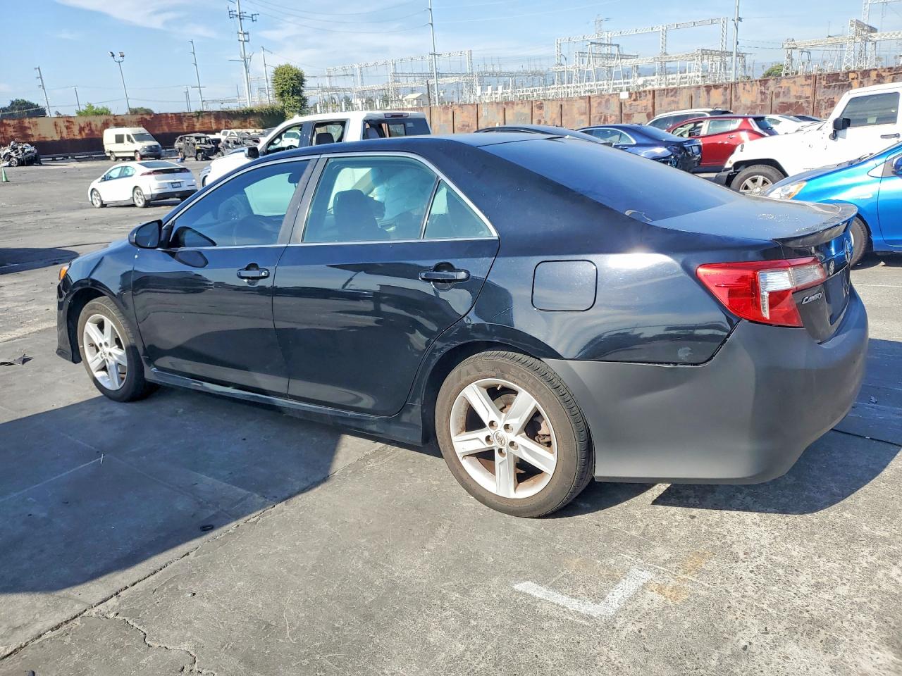 2012 Toyota Camry Se Black vin: 4T1BF1FK4CU192537