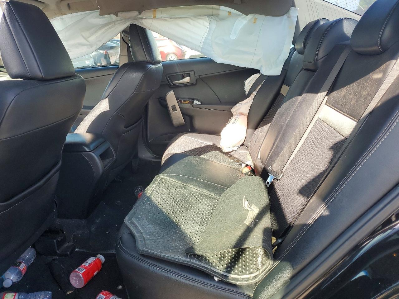 2012 Toyota Camry Se Black vin: 4T1BF1FK4CU192537