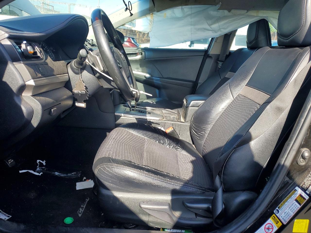 2012 Toyota Camry Se Black vin: 4T1BF1FK4CU192537