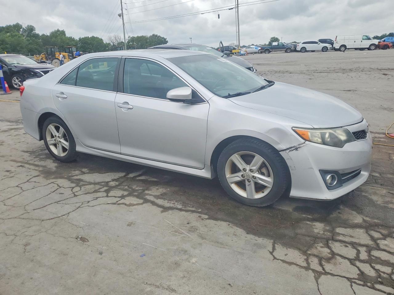 2012 Toyota Camry Se Silver vin: 4T1BF1FK4CU193364