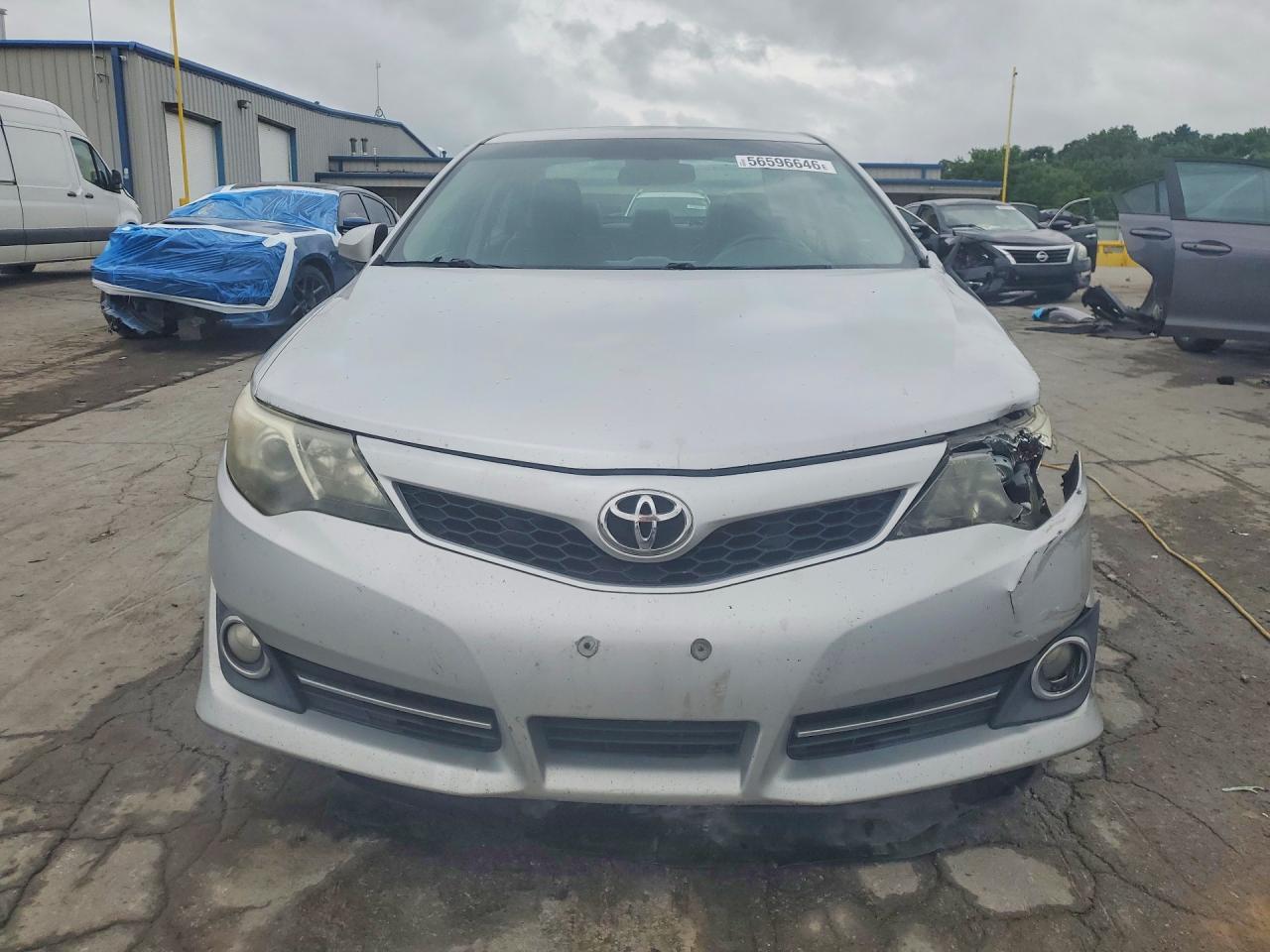 2012 Toyota Camry Se Silver vin: 4T1BF1FK4CU193364