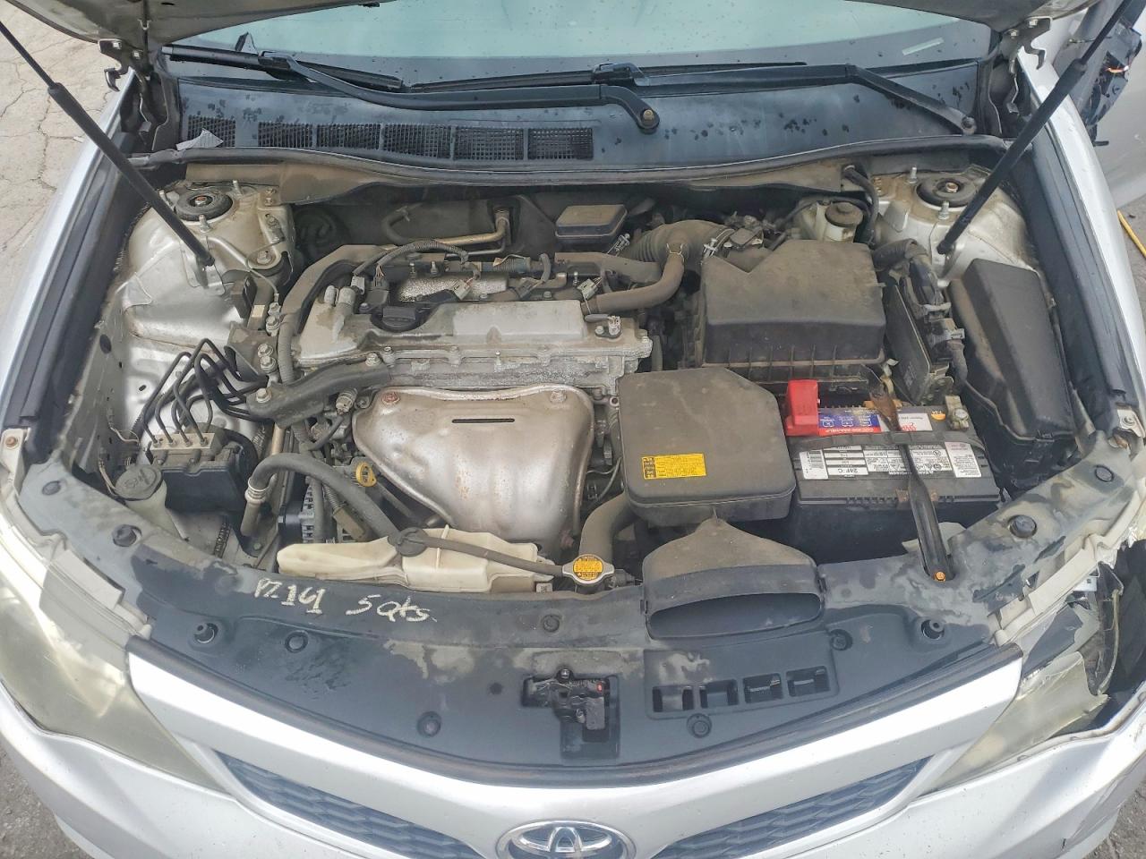 2012 Toyota Camry Se Silver vin: 4T1BF1FK4CU193364