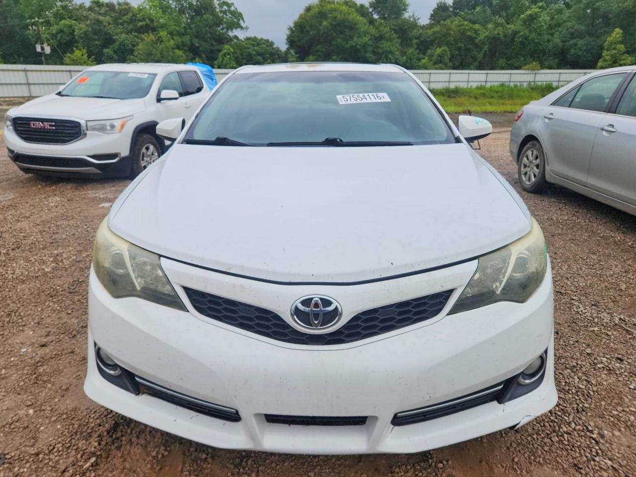 2012 Toyota Camry Se White vin: 4T1BF1FK4CU195227