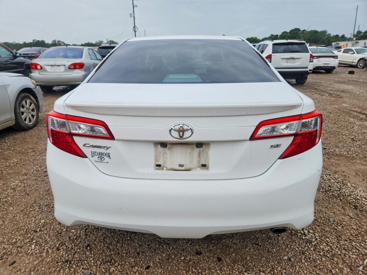 2012 Toyota Camry Se White vin: 4T1BF1FK4CU195227