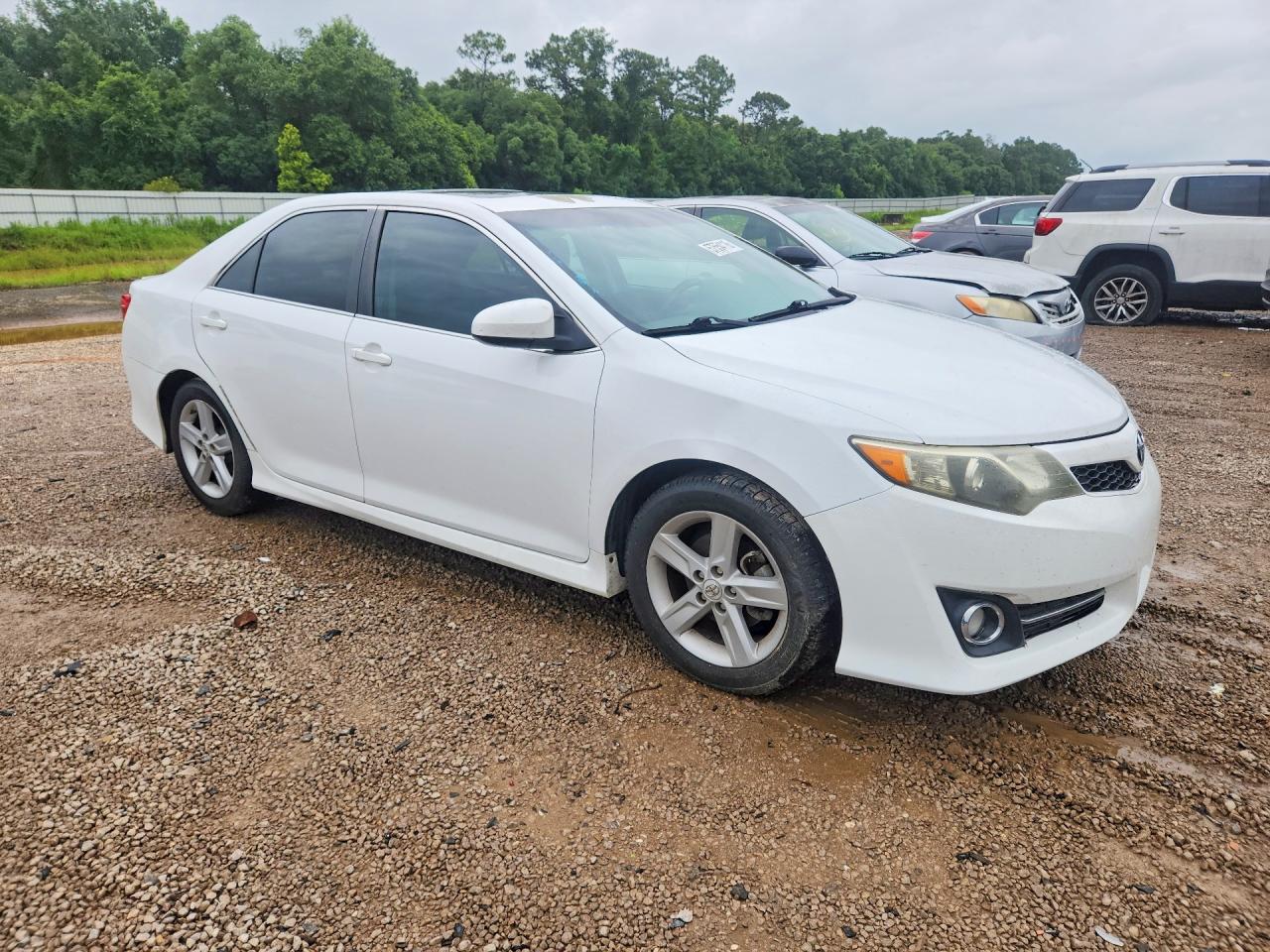 2012 Toyota Camry Se White vin: 4T1BF1FK4CU195227
