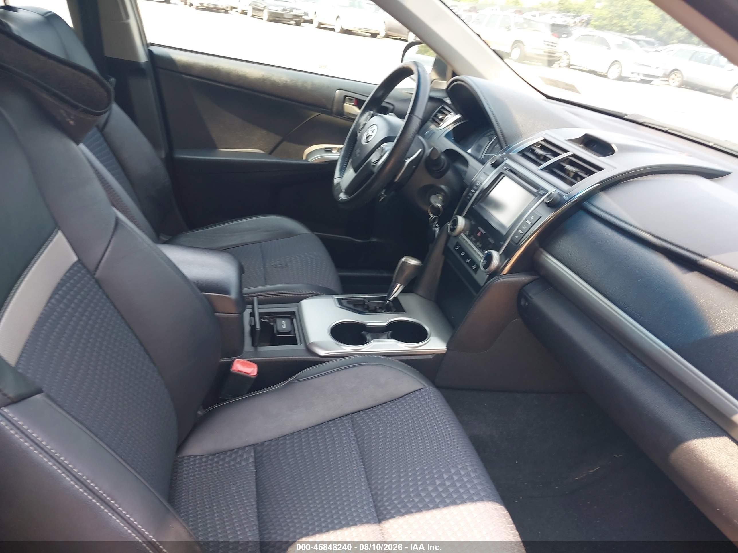 2012 Toyota Camry Se Gray vin: 4T1BF1FK4CU199309