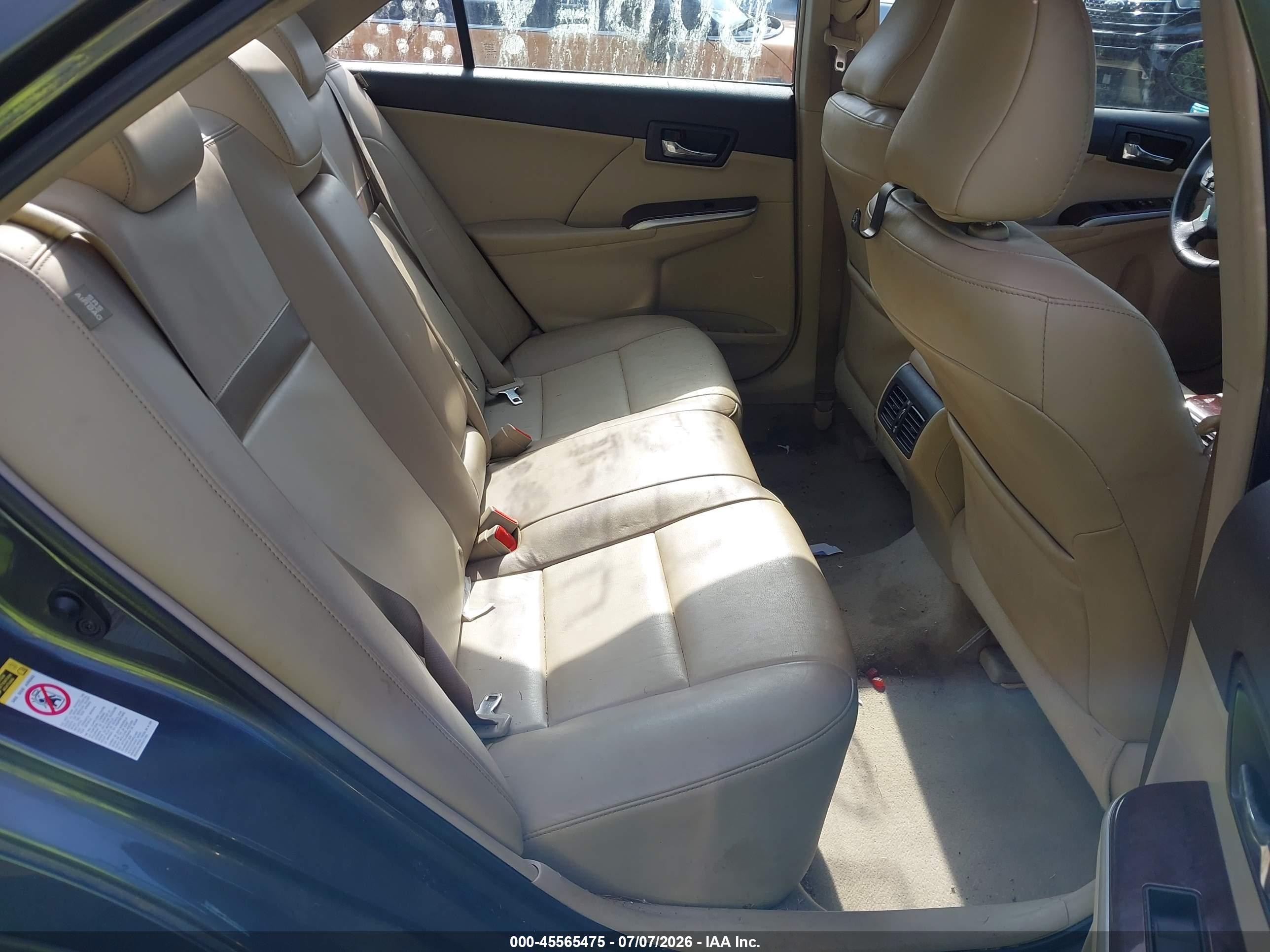 2012 Toyota Camry Xle Gray vin: 4T1BF1FK4CU501794
