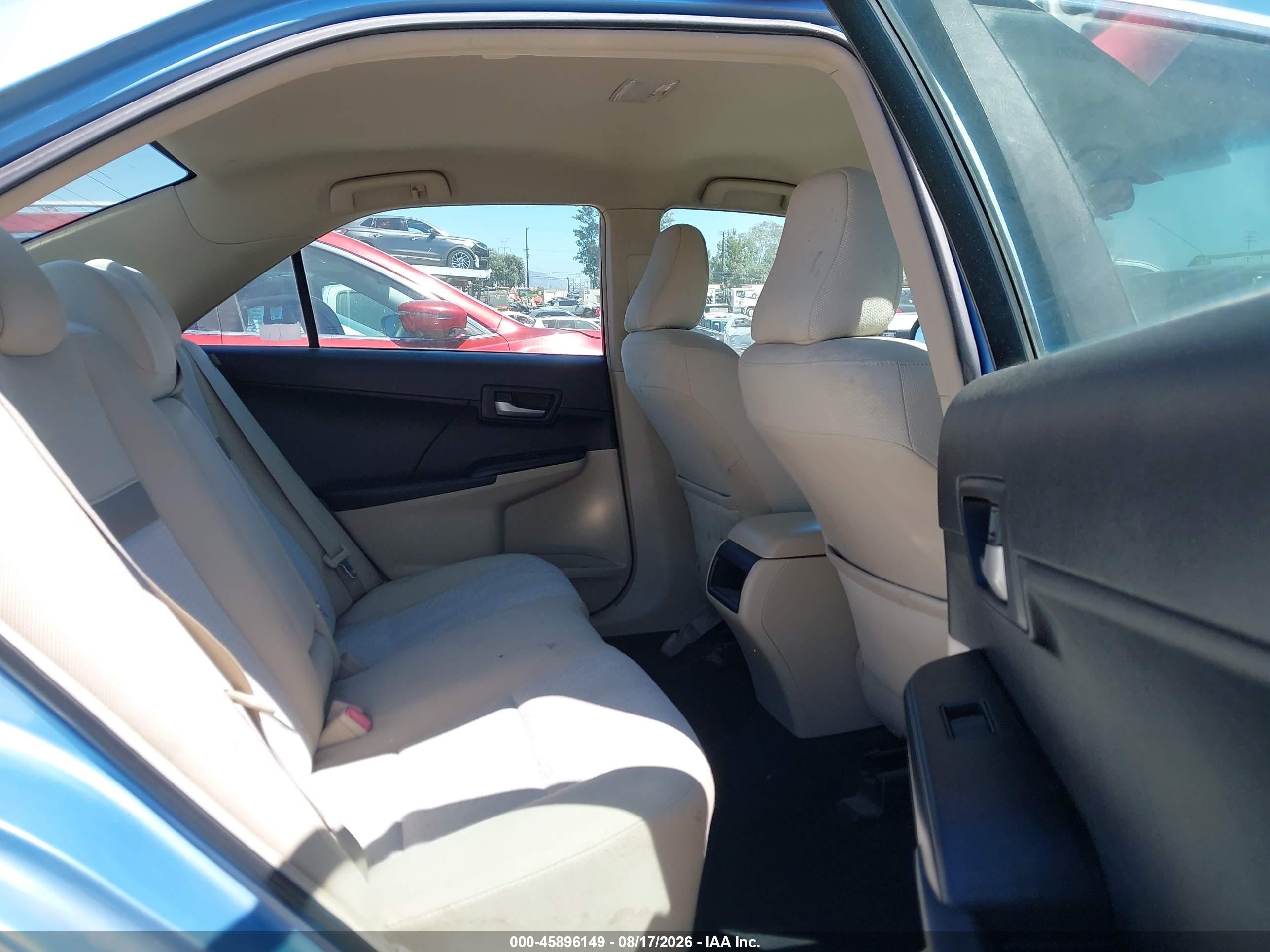2012 Toyota Camry L Light Blue vin: 4T1BF1FK4CU520085