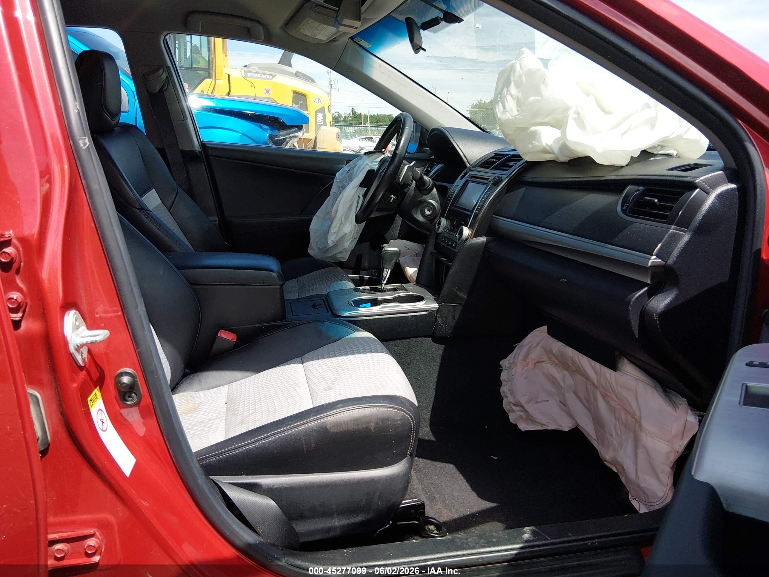2012 Toyota Camry Se Red vin: 4T1BF1FK4CU528770