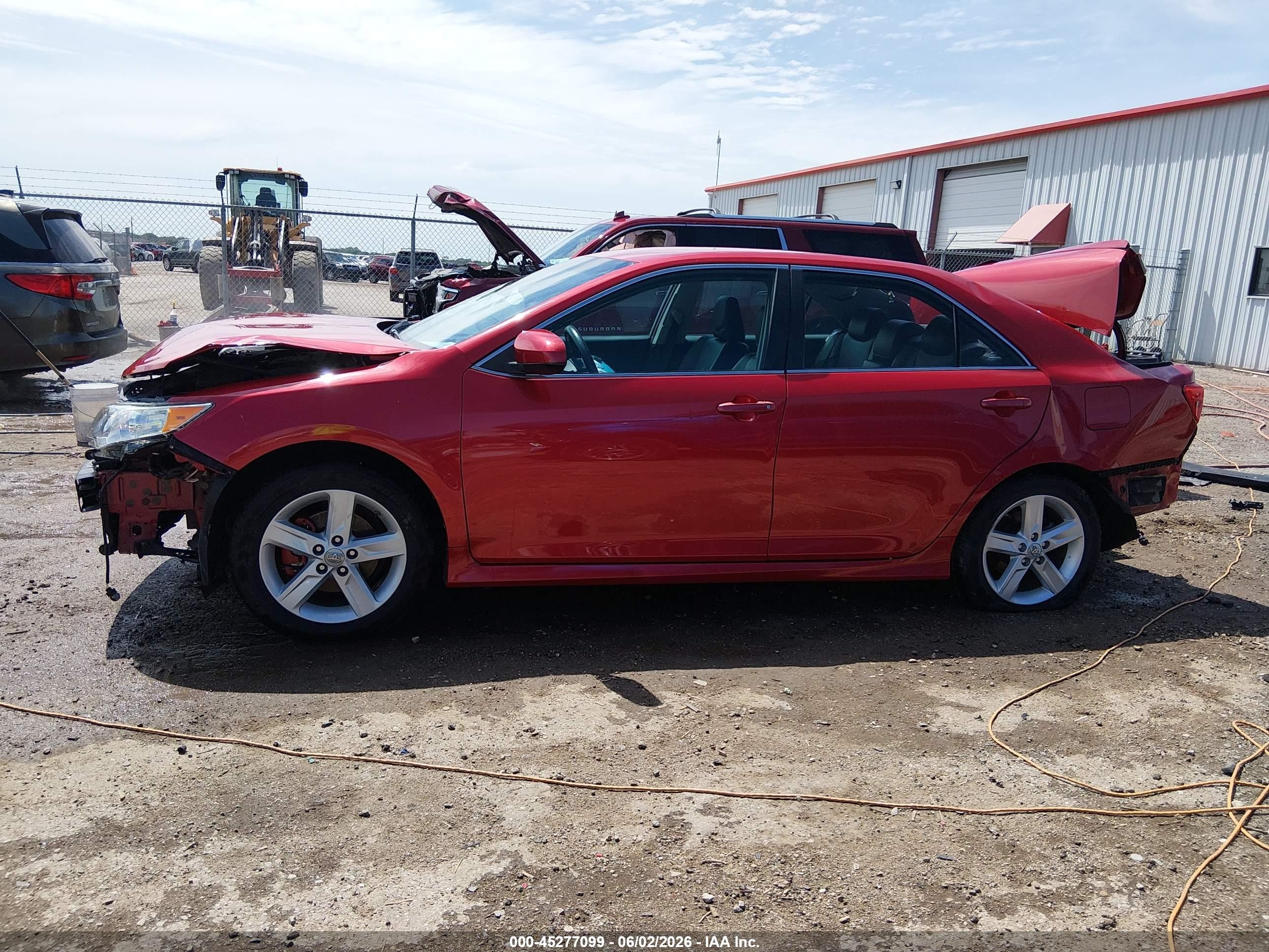 2012 Toyota Camry Se Red vin: 4T1BF1FK4CU528770