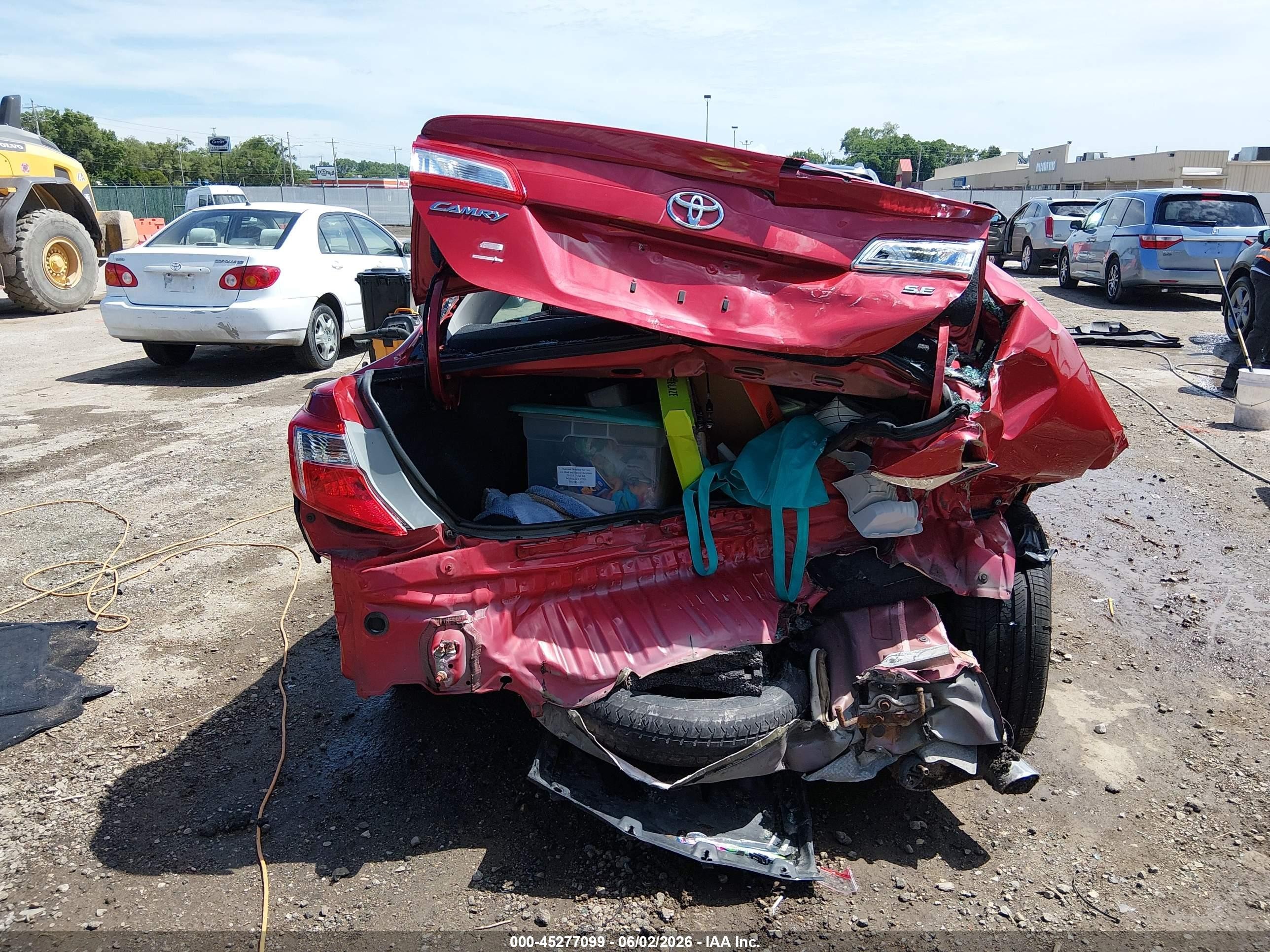 2012 Toyota Camry Se Red vin: 4T1BF1FK4CU528770