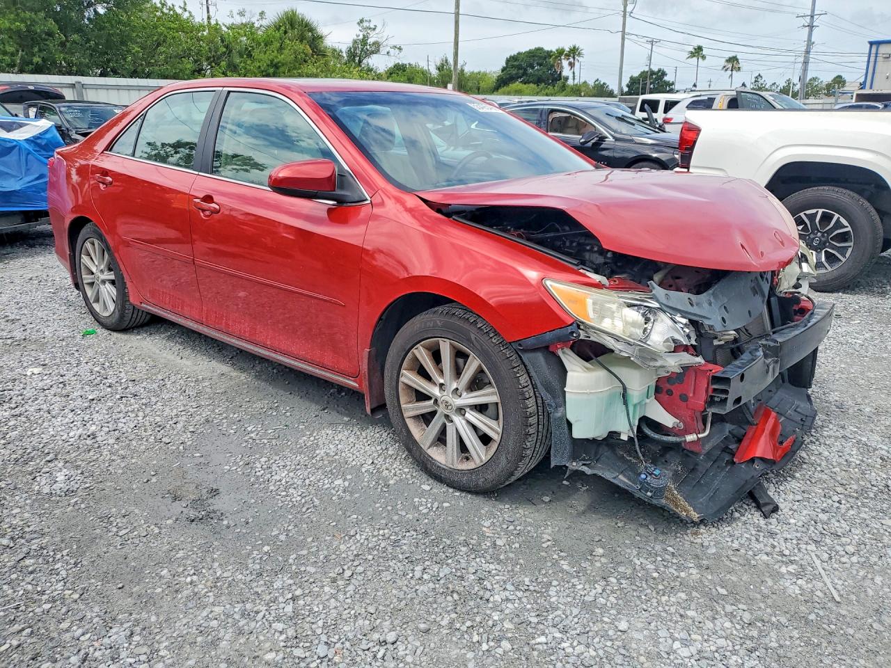 2012 Toyota Camry Xle Красный vin: 4T1BF1FK4CU529448