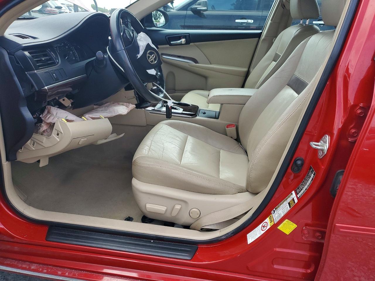2012 Toyota Camry Xle Красный vin: 4T1BF1FK4CU529448