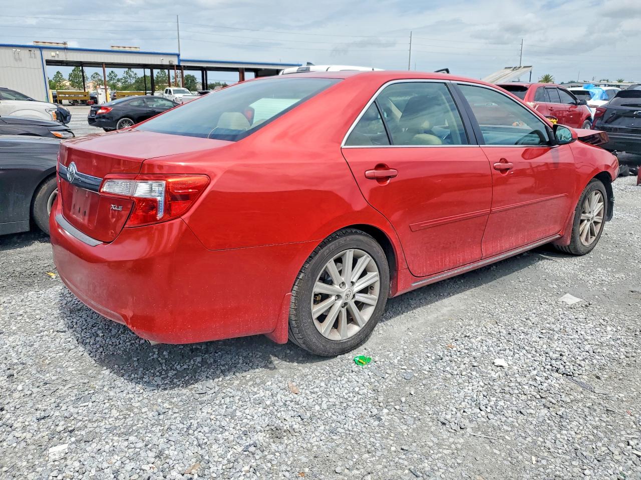 2012 Toyota Camry Xle Красный vin: 4T1BF1FK4CU529448