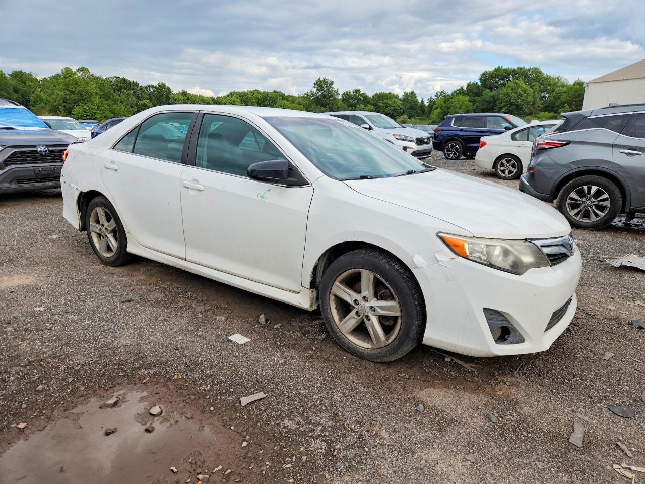 2012 Toyota Camry Se Белый vin: 4T1BF1FK4CU533337