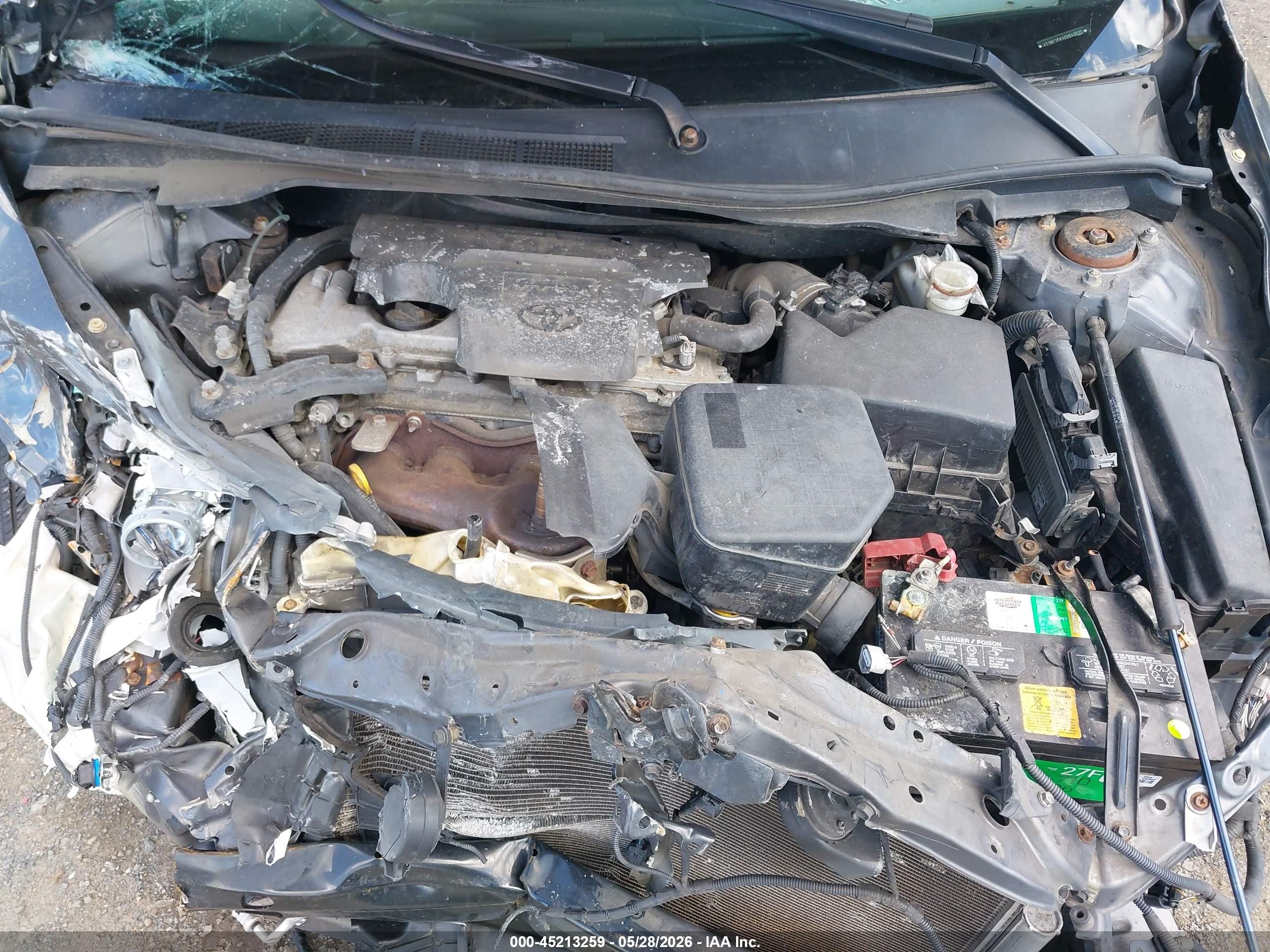 2012 Toyota Camry Xle Gray vin: 4T1BF1FK4CU543222