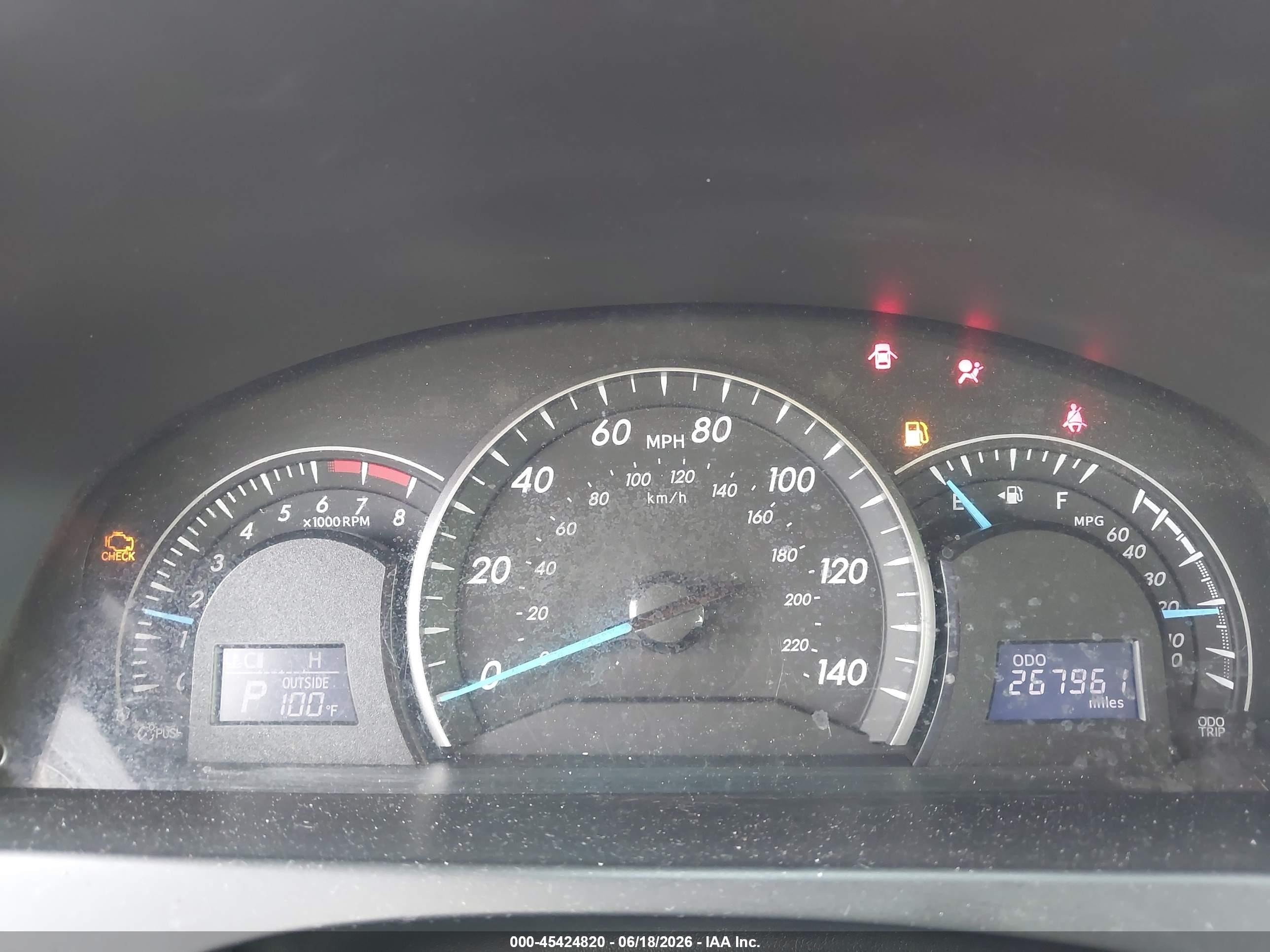 2012 Toyota Camry Le White vin: 4T1BF1FK4CU547173